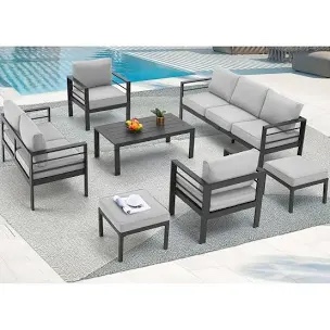 aecojoy 7 Pieces Patio Furniture Set Out Bed Bath & Beyond 