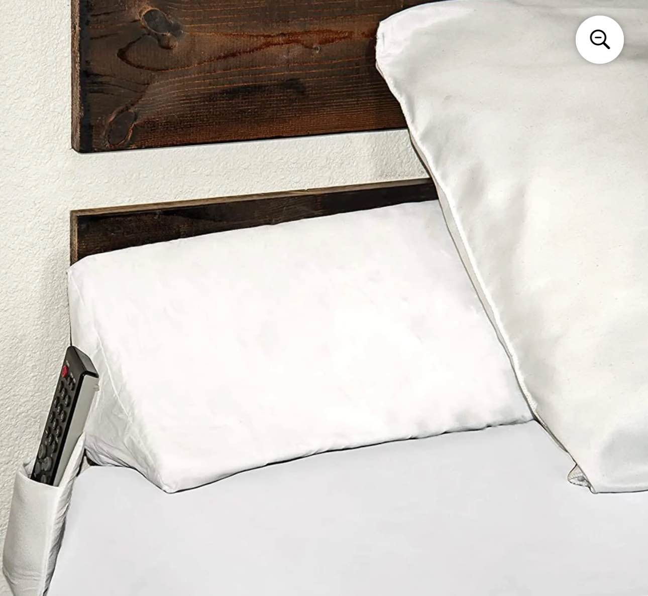 SnugStop Bed Wedge Mattress Filler Wedge (King) Headboard Pillow Gap Filler Between Your Headboard and Mattress Don't Lose Your Pillow