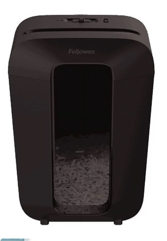 Fellowes LX70-RS 11 Sheet Cross Cut Personal Paper Shredder