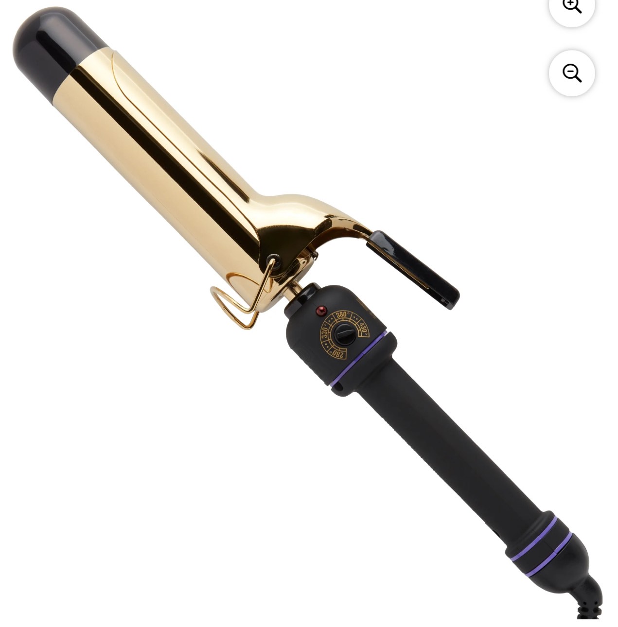 Hot Tools Pro Signature 1-1/2" Gold Curling Iron, Gold and Black