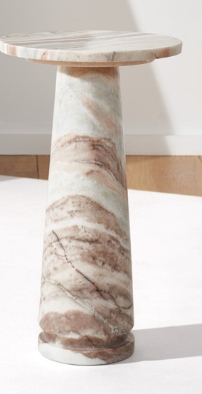 SAFAVIEH Couture Valentia Round Marble Accent Table