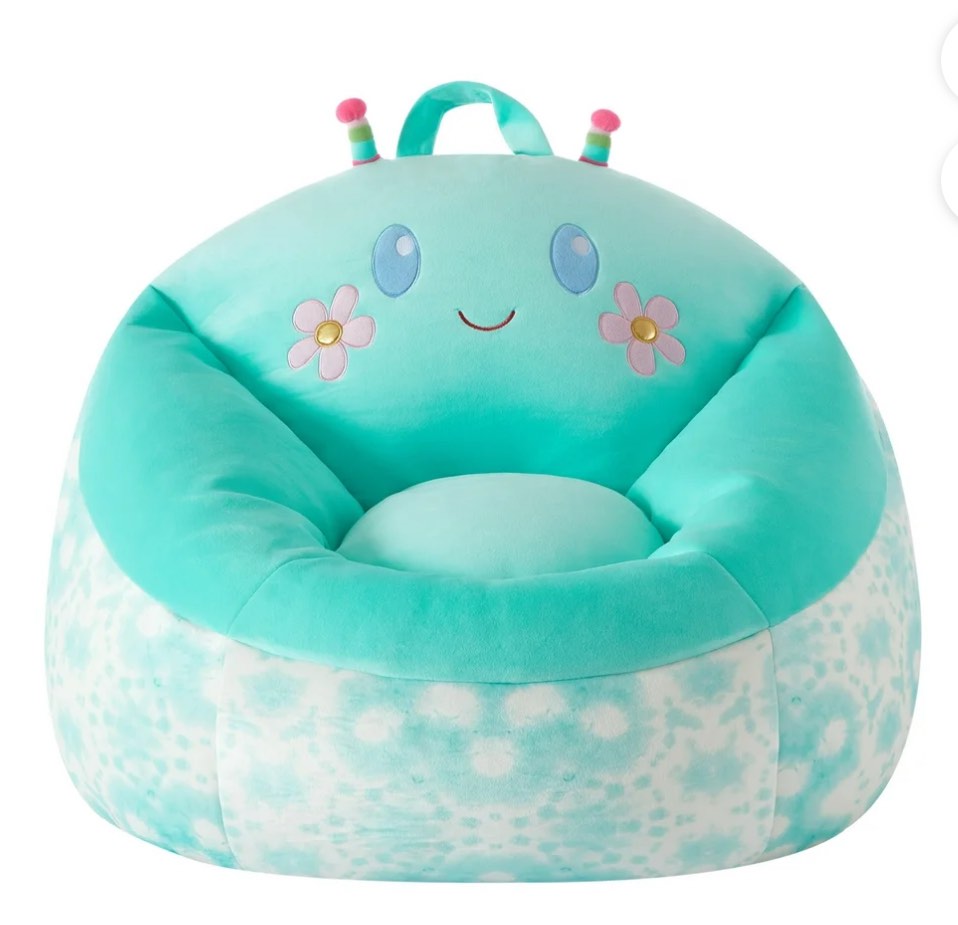 American Kids Squishy Butterfly Bean Bag Chair