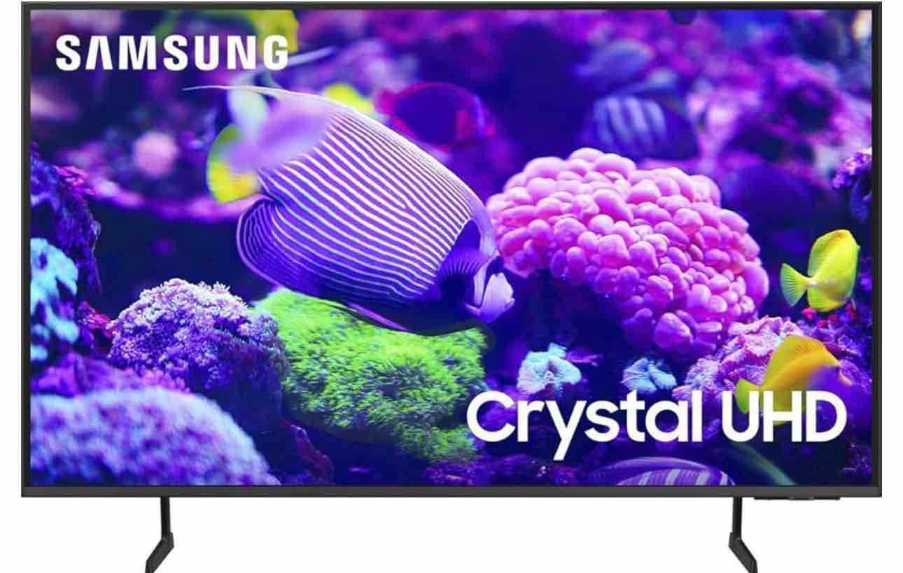 SAMSUNG 70-Inch Class Crystal UHD 4K DU7200 Series HDR Smart TV w/Object Tracking Sound Lite, PurColor, Motion Xcelerator, Mega Contrast, Q-Symphony (UN70DU7200, 2024 Model)
