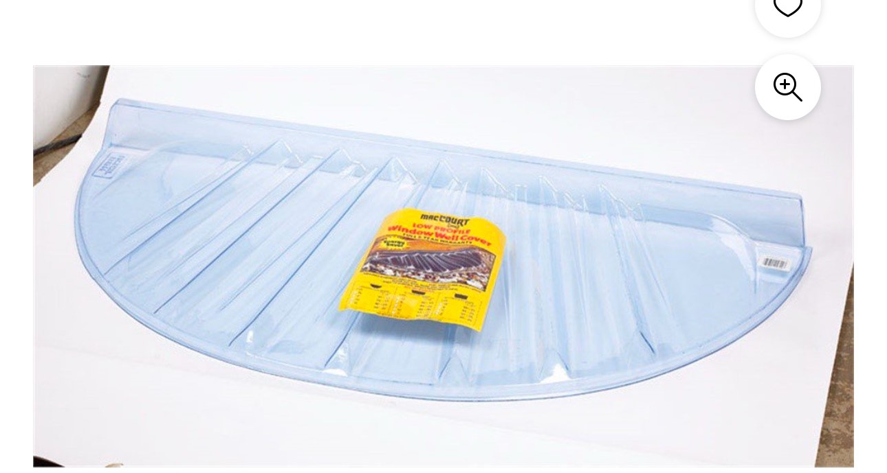 Maccourt Circular Low Profile Window Well Cover 48 " L X 22 " W X 4 " H Type R