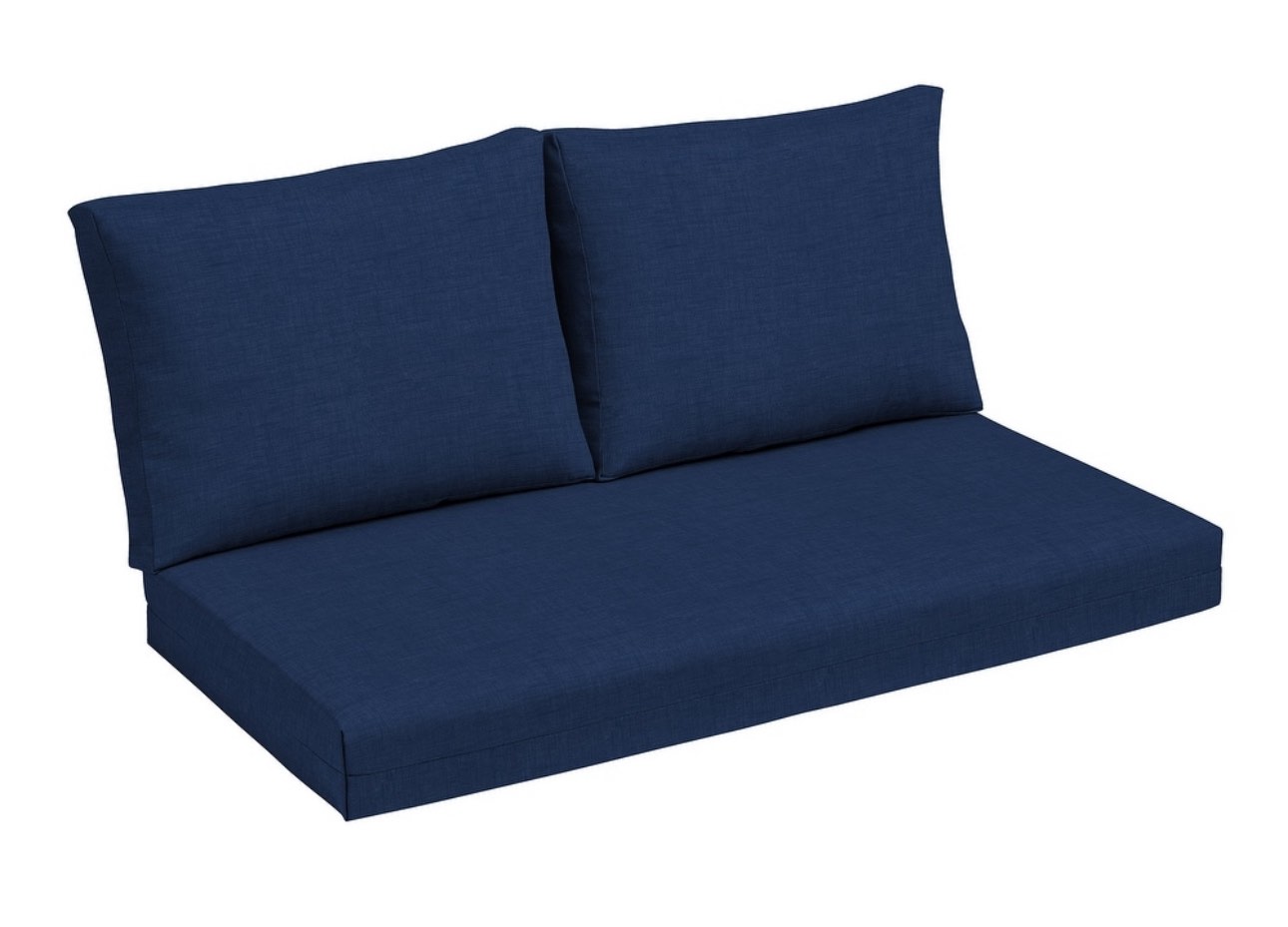Arden Selections Outdoor Loveseat Cushion Set, 48 x 24
