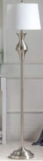 Murray 60.5" Floor Lamp, Silver