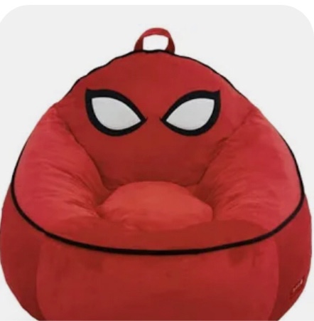 Spider-Man bean bag pod