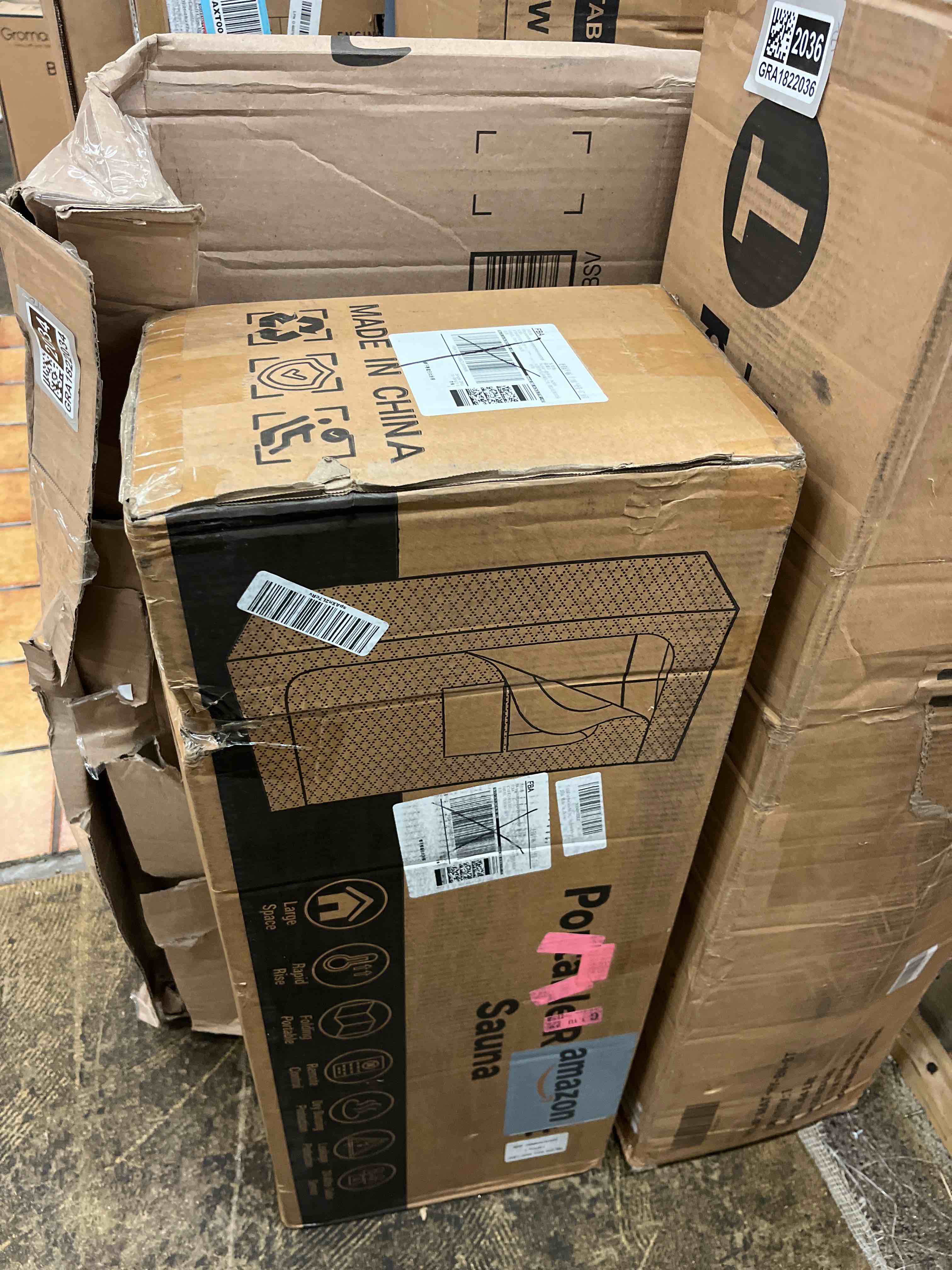 Condition photo showing New/Like New for kasue infrared sauna tent for home, portable steam sauna with 3l steamer, 9 temp levels, 99 min timer, remote control, 5-layer waterproof insulated fabric, folding chair, indoor personal spa