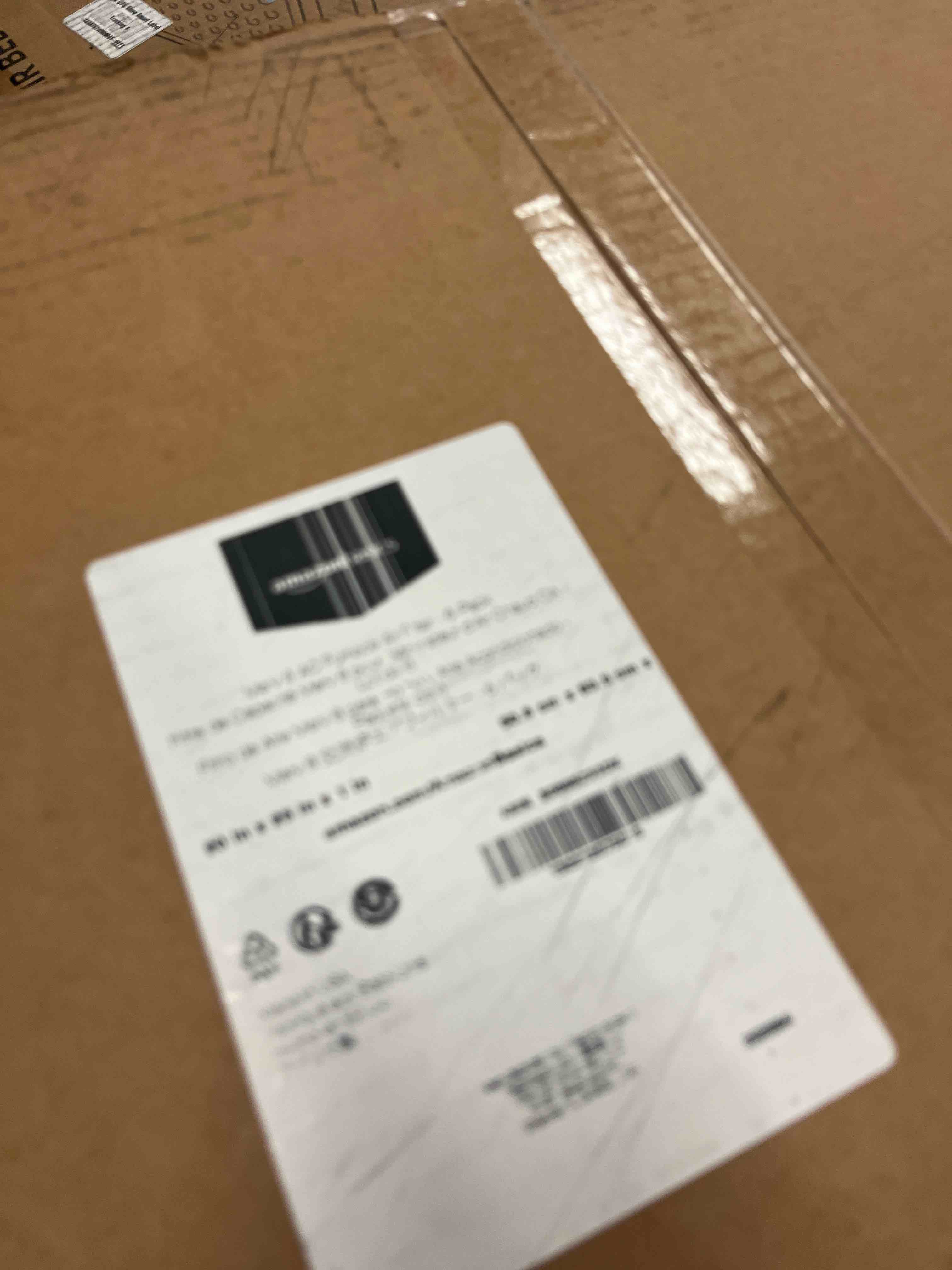 Condition photo showing New/Like New for amazon basics 20x25x1 inches air filter 6-pack, merv 8 ac furnace filters, removes dust, electrostatic, allergy control (actual size: 19.75" x 24.75" x 0.75")