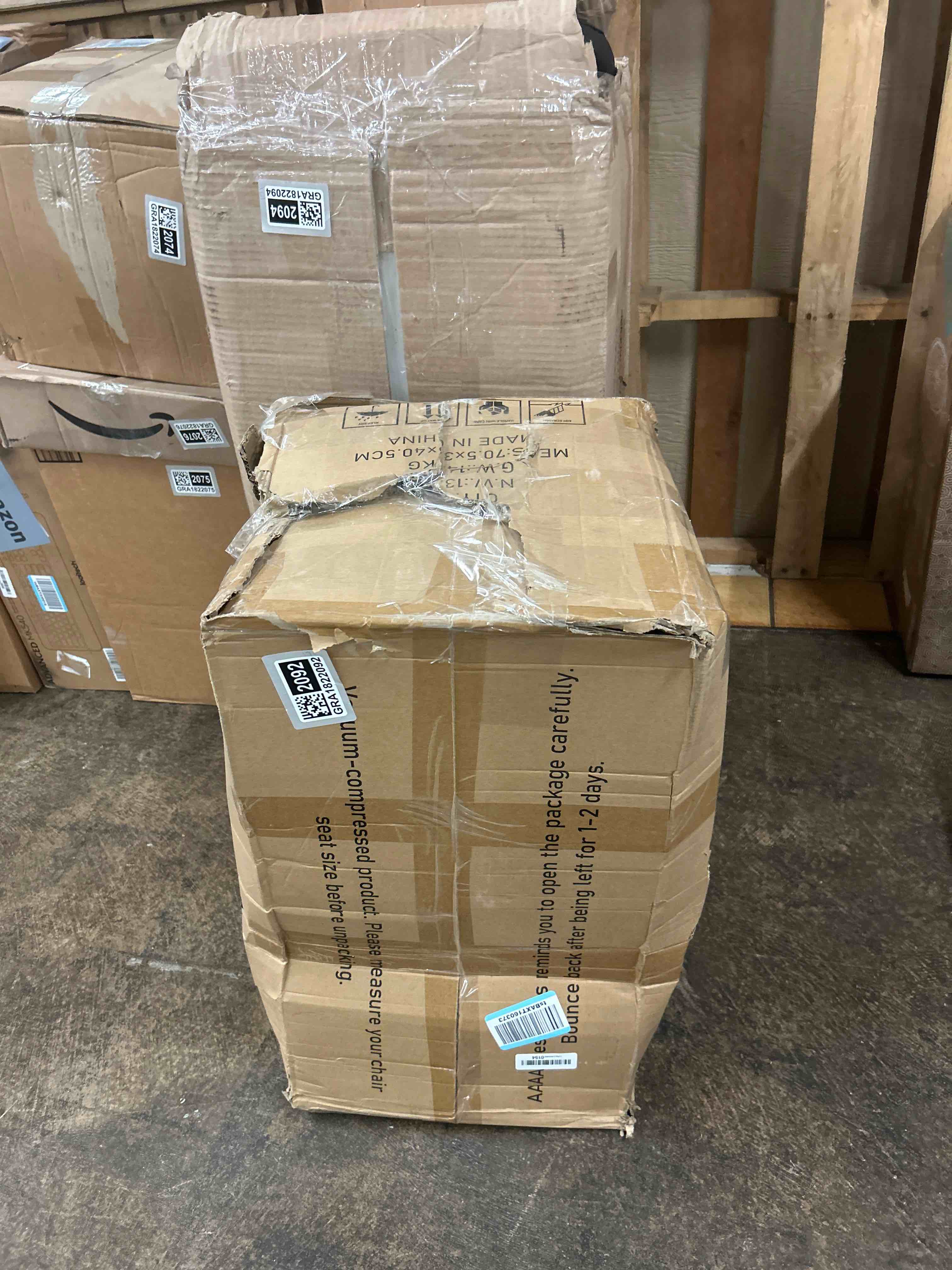 Condition photo showing New/Like New for aaaaacessories outdoor seat cushions for chairs, fade-resistant, waterproof patio furniture replacement cushions, 23.5" x 25.5" x 5" + 23.5" x 19", navy blue