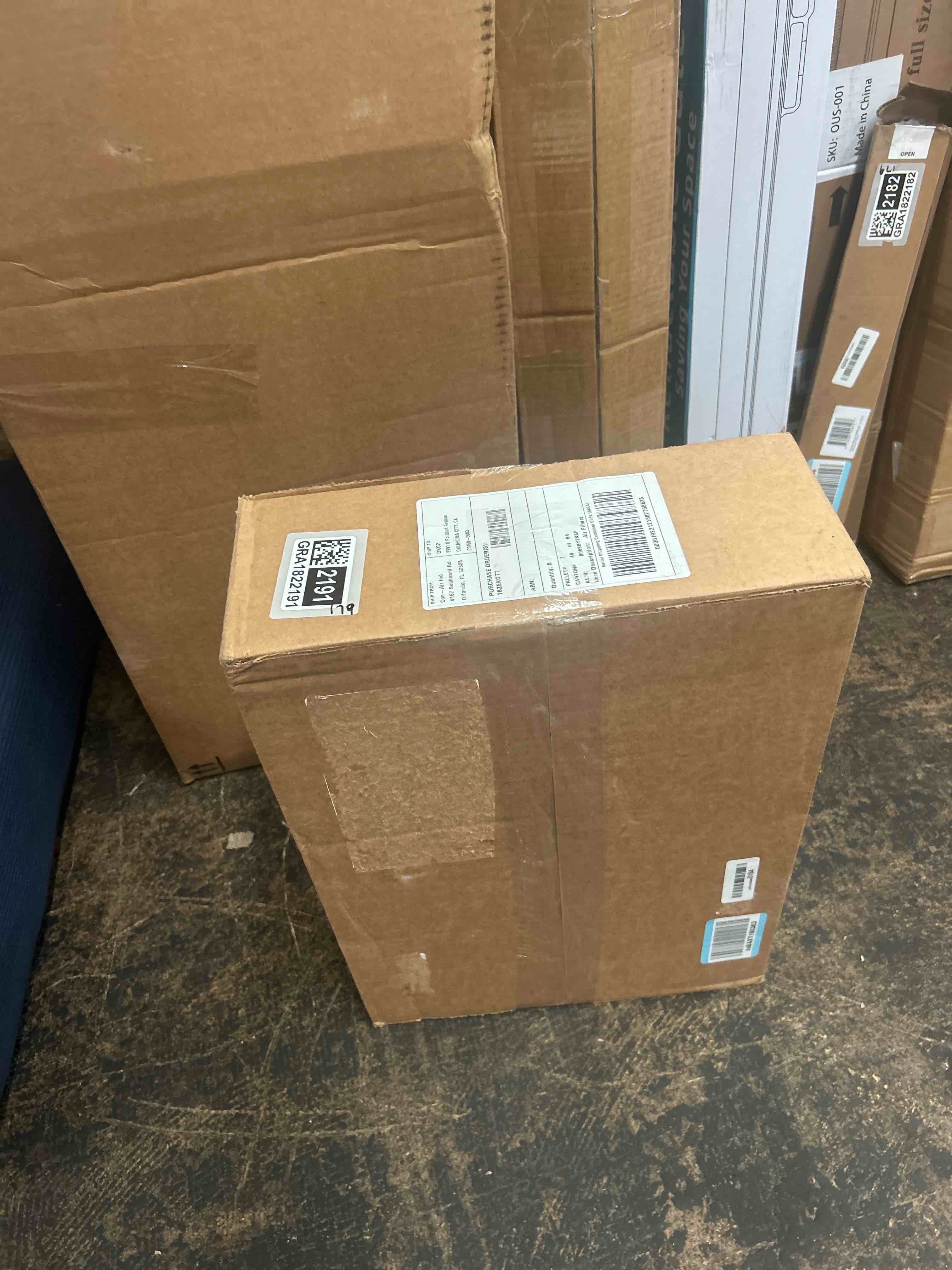 Condition photo showing New/Like New for amazon basics 14x20x1 air filter, merv 8 ac furnace filters, allergy control, electrostatic, removes dust pollen and lint, 6-pack (actual size: 13.75" x 19.75" x 0.75")