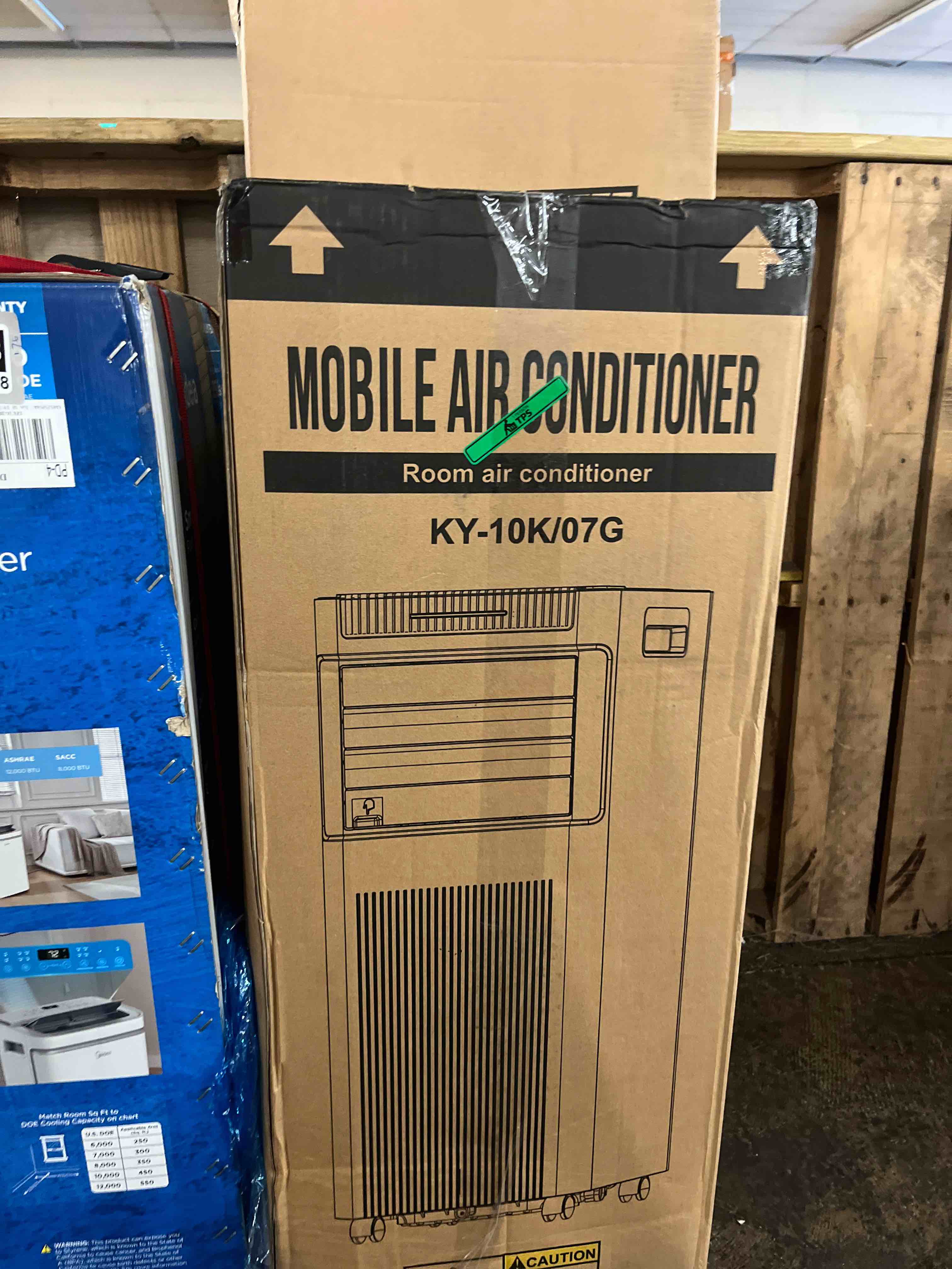 Condition photo showing New/Like New for 10000 btu portable air conditioners, portable ac up to 450 sq.ft,4 in 1 portable ac unit with cool,dehumidifier,fan modes&sleep,remote control&24h timer,ac unit for bedrooms