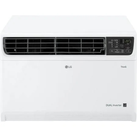 Condition photo showing New/Like New for lg - 14,000 btu smart window air conditioner 700 sq. ft. - white