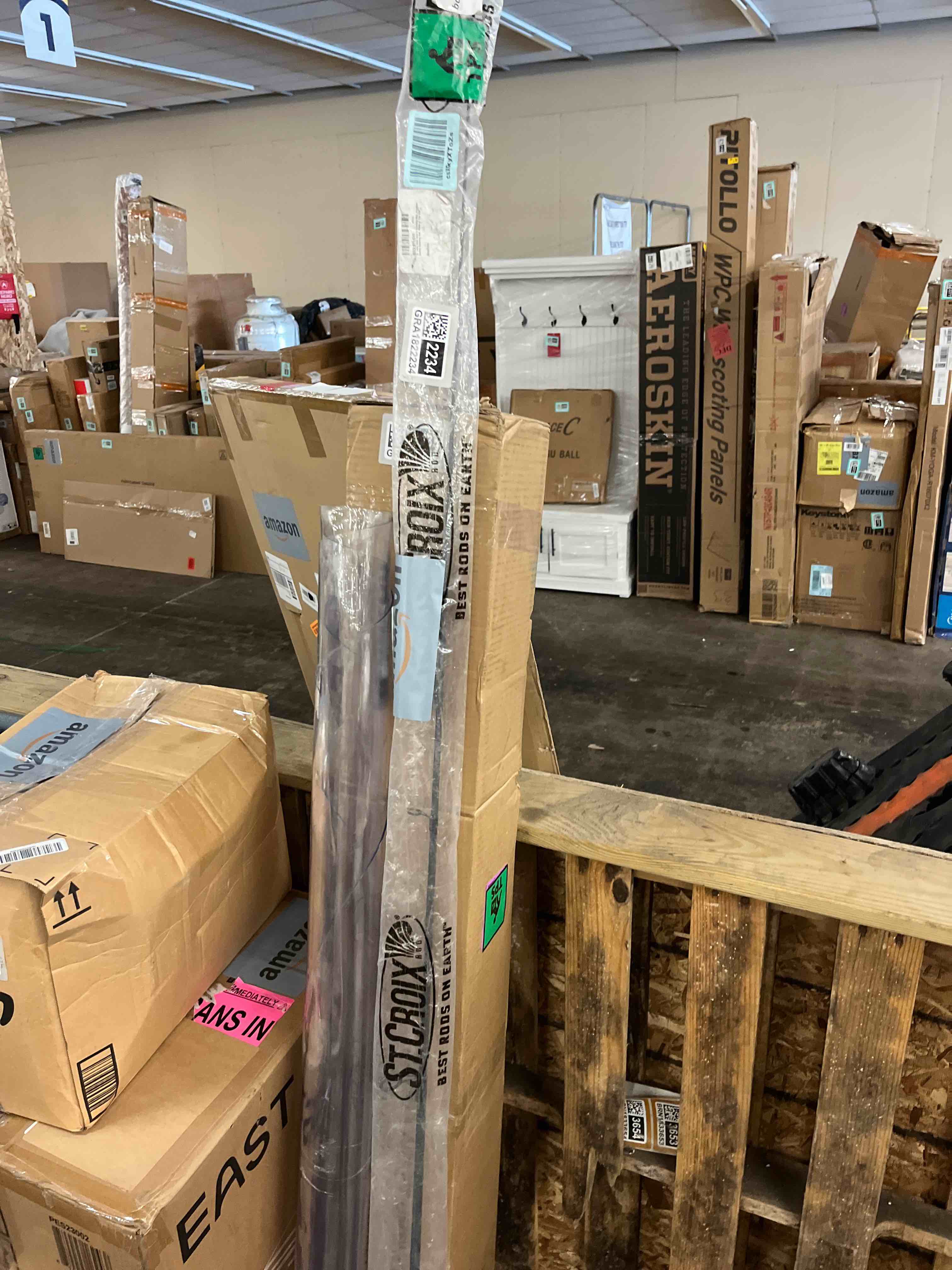 Condition photo showing New/Like New for st. croix rods bass x spinning rod, premium quality spinning rod, manufactured in north america