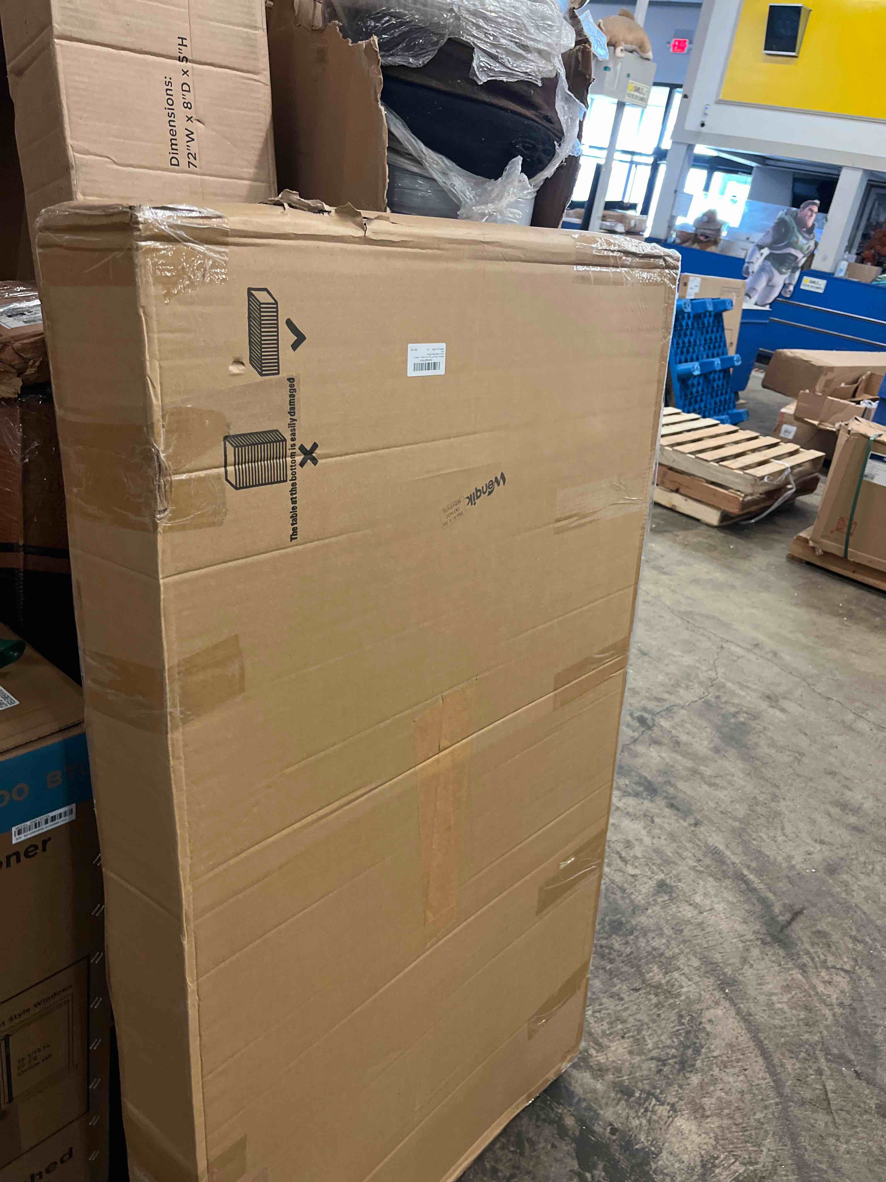 Condition photo showing New/Like New for wenqik 2 sets 32" high top cocktail tables - folding bar height tables with removable legs & stretch spandex covers for weddings, parties, outdoor events, portable & easy to assemble (white)