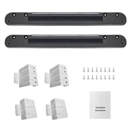 stacking kit compatible with ge washer dryer stack bracket kit,fit for ge washer gfw550 650 655 850 950 for ge dryer gfd55 65 85 95, for 28 inch ge washer and dryer stacking kit