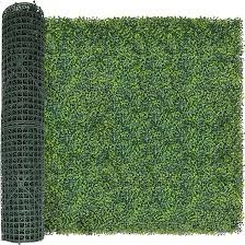 odtory artificial boxwood roll,48x120 in (40 sqft) uv-anti faux ivy boxwood hedge leaf grass wall for patio balcony privacy, garden, backyard greenery wall backdrop and fence decor 48 in x 120 in- boxwood