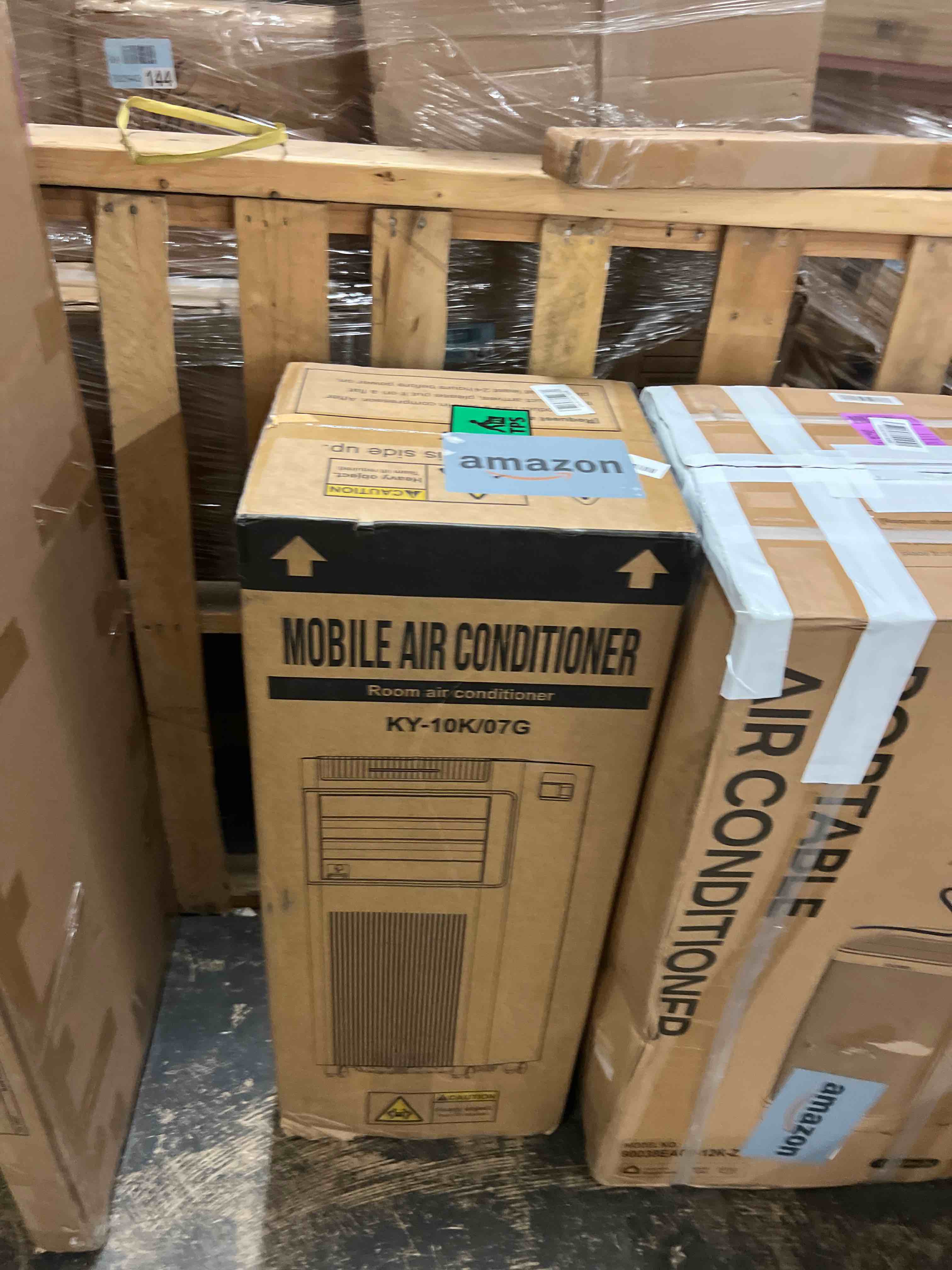 Condition photo showing New/Like New for 10000 btu portable air conditioners, portable ac up to 450 sq.ft,4 in 1 portable ac unit with cool,dehumidifier,fan modes&sleep,remote control&24h timer,ac unit for bedrooms