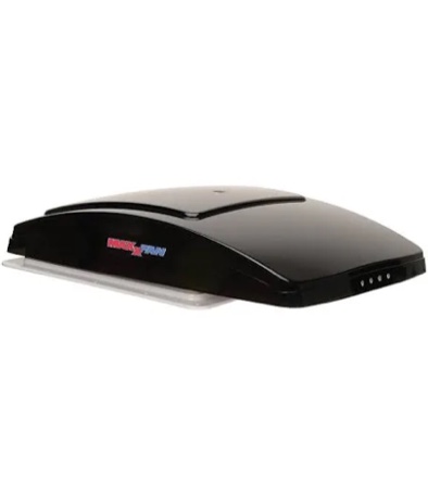 maxx air 0007500k maxxfan smoke grey deluxe remote fan lid