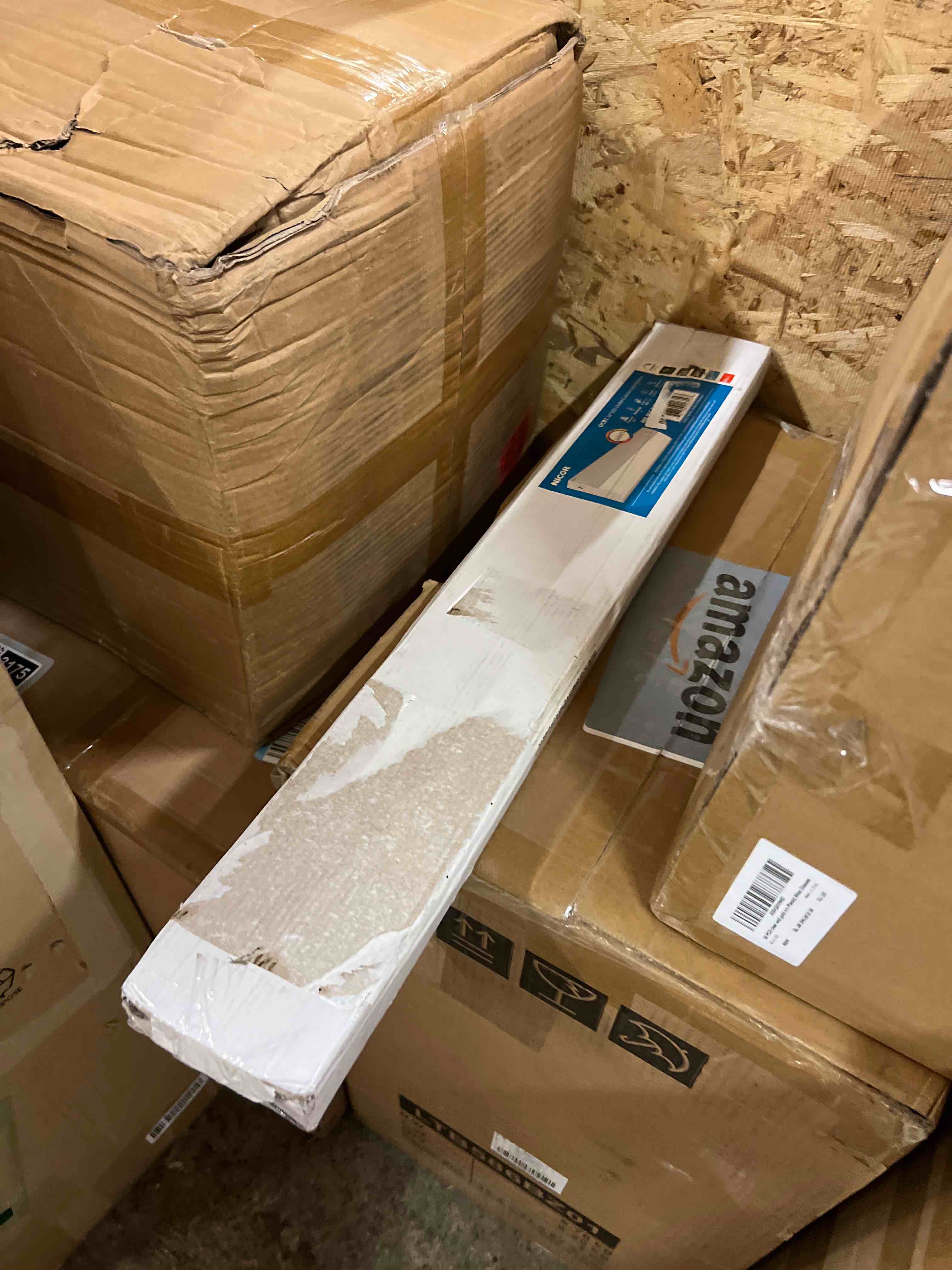 Condition photo showing New/Like New for 24'' led direct wire under cabinet light with on/off switch - dimmable led lights for kitchen - selectable cct 2700k-5000k, 612-648 lumens, 9w - ucb hardwired under cabinet lighting by nicor lighting