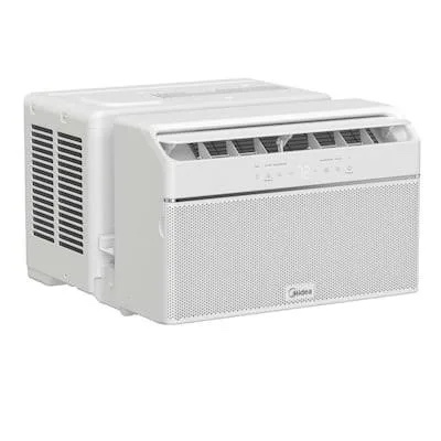 midea 8,000 btu u shaped window air conditioner, cools up to 350 sq ft | ultra quiet u-shaped design, inverter control, open window flexibility, alexa/google assistant, 37% energy savings, 2026 new 8,000 btu (2026 edition)