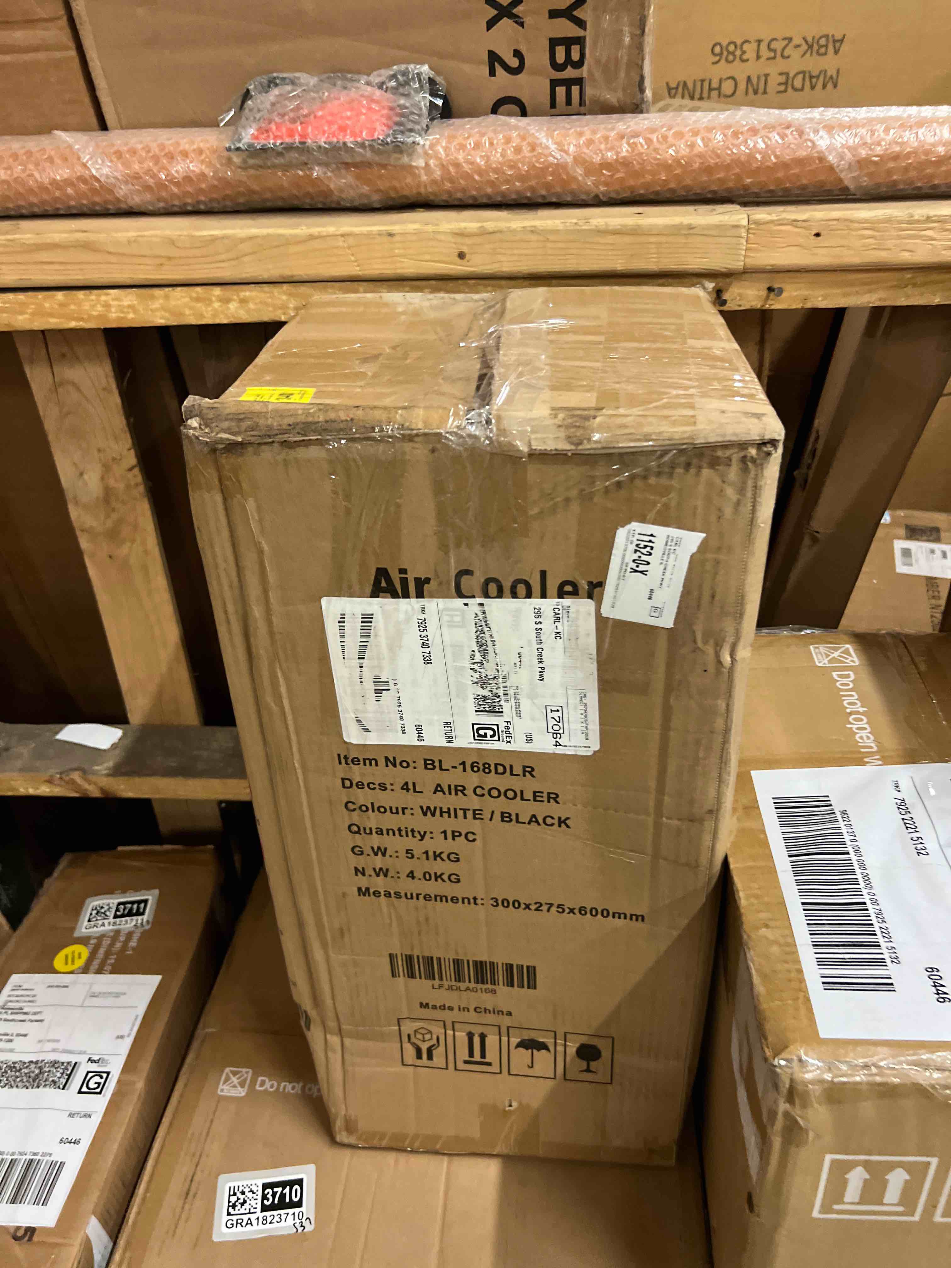 Condition photo showing New/Like New for 3-in-1 evaporative air cooler