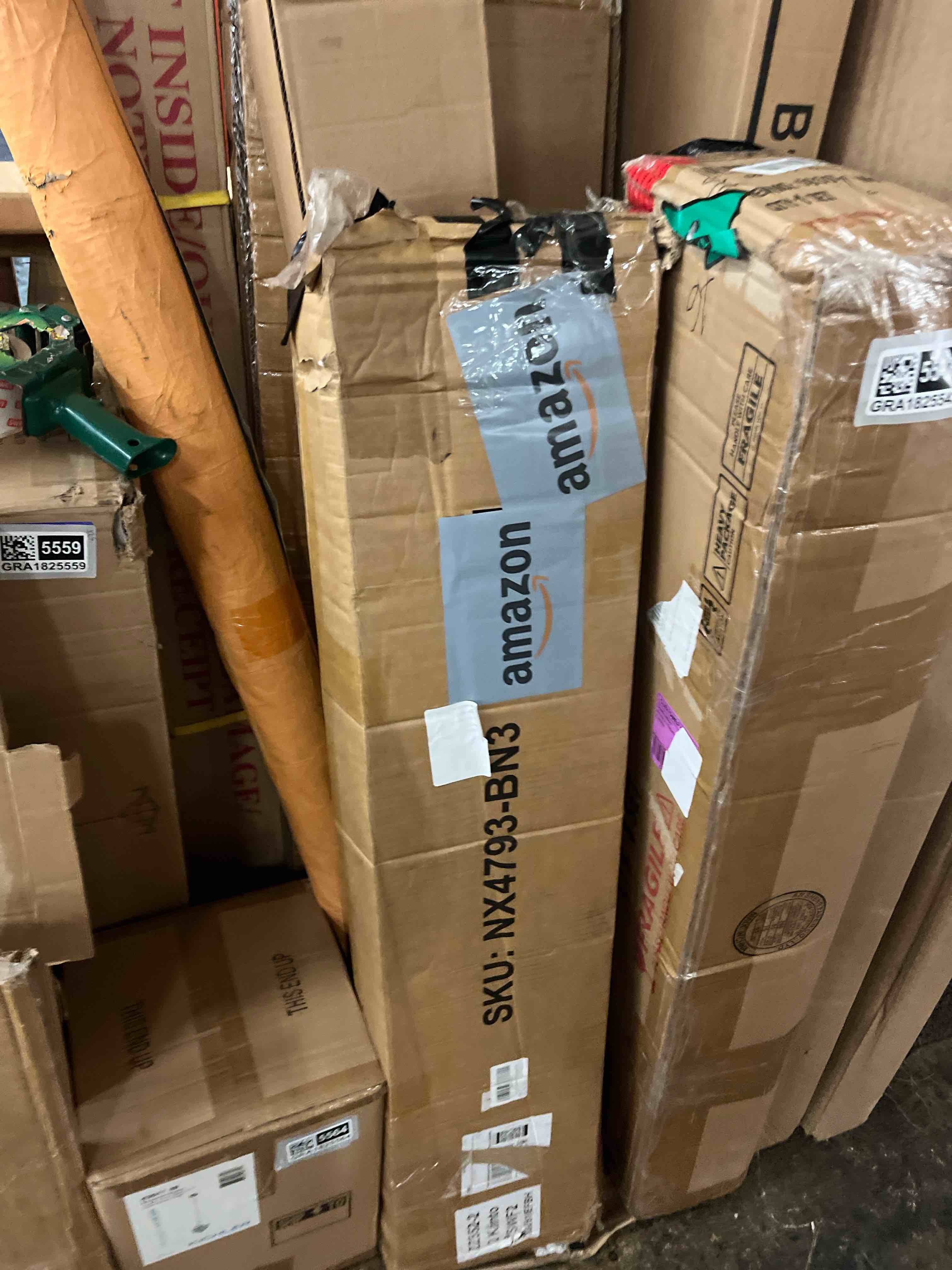 Condition photo showing New/Like New for air conditioner fence 1 panel, privacy fence screen 54.5" h × 39.4" w no-dig metal wood outdoor pool equipment enclosure with metal stake, ac unit cover, trash bin hider for garden & backyard, black