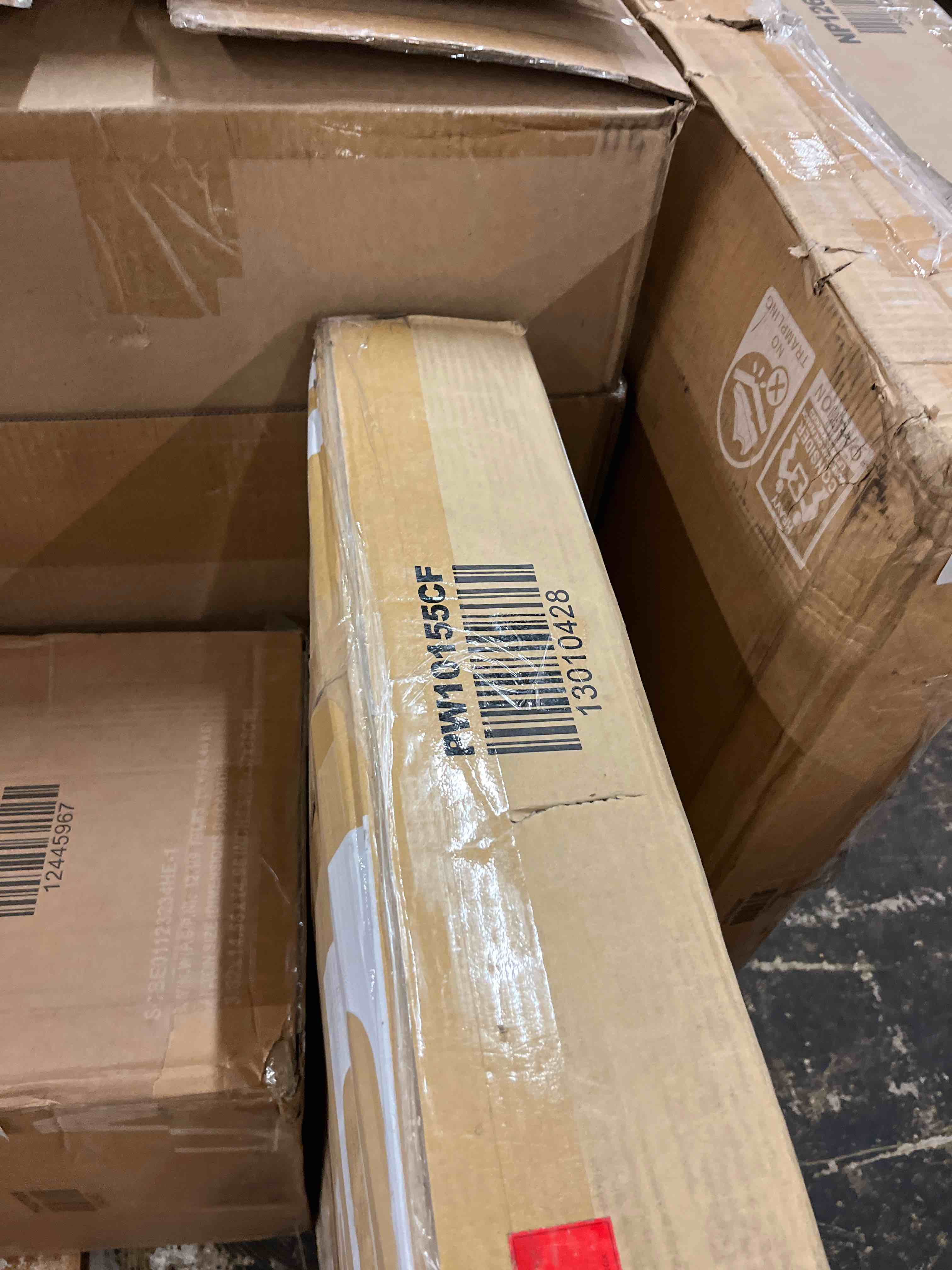 Condition photo showing New/Like New for costway 27.5" dog crate furniture with wheels for small dogs puppies 63081988 new