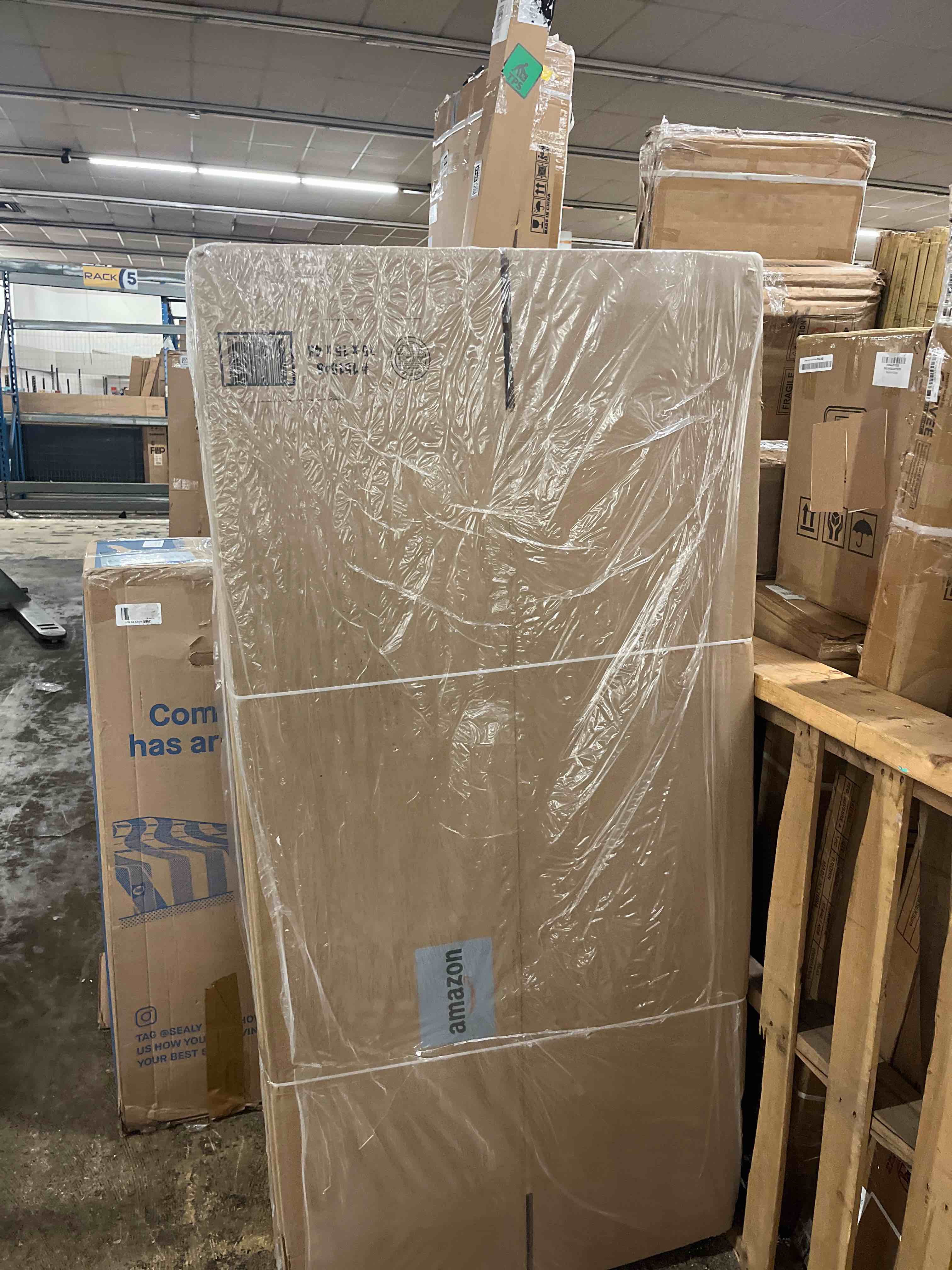 Condition photo showing New/Like New for office depot® brand tall boxes 15 x 15 x 48 kraft pack of 10