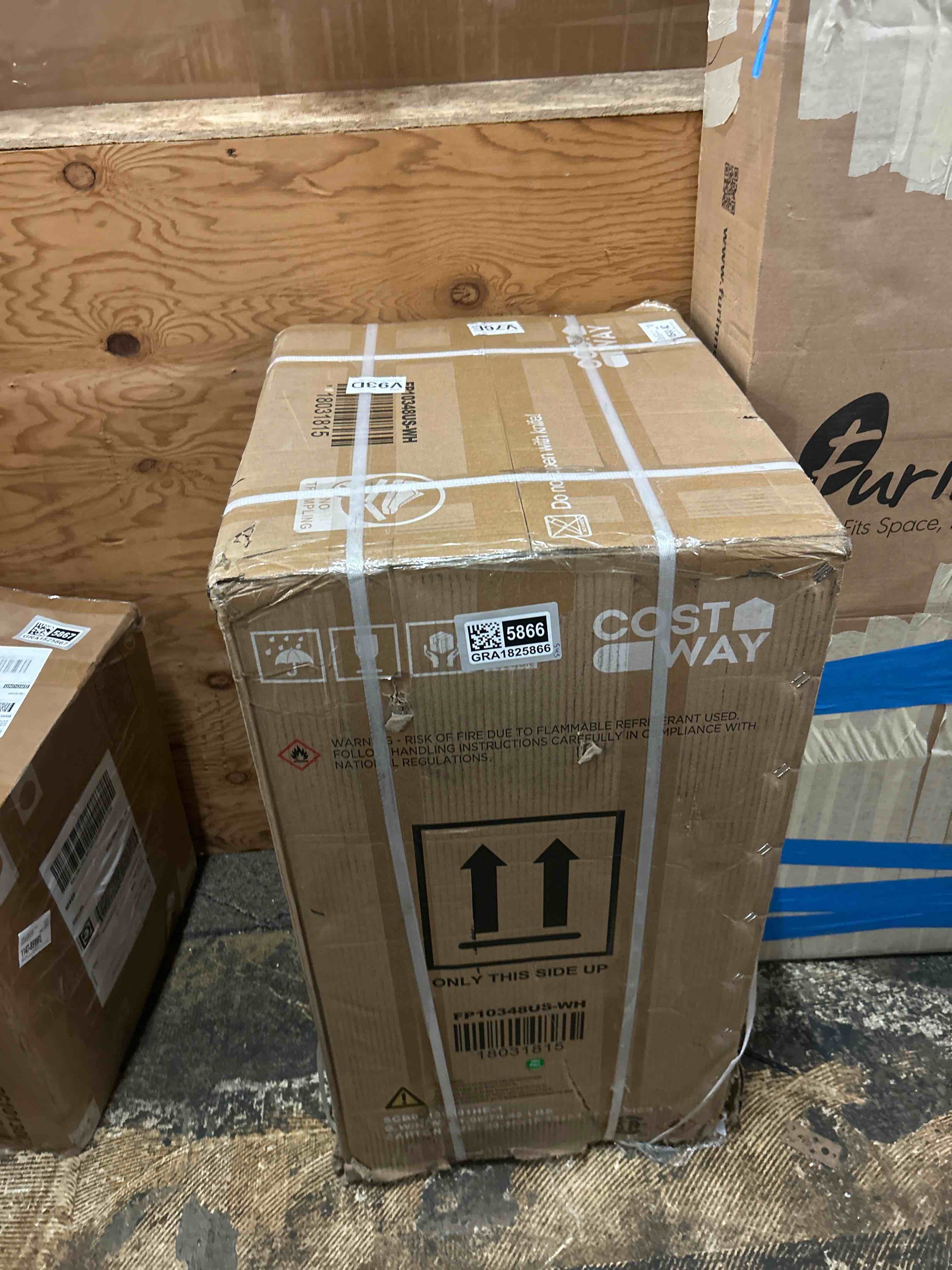 Condition photo showing New/Like New for costway 15000 btu portable air conditioner with remote app control cool fan heat dehum