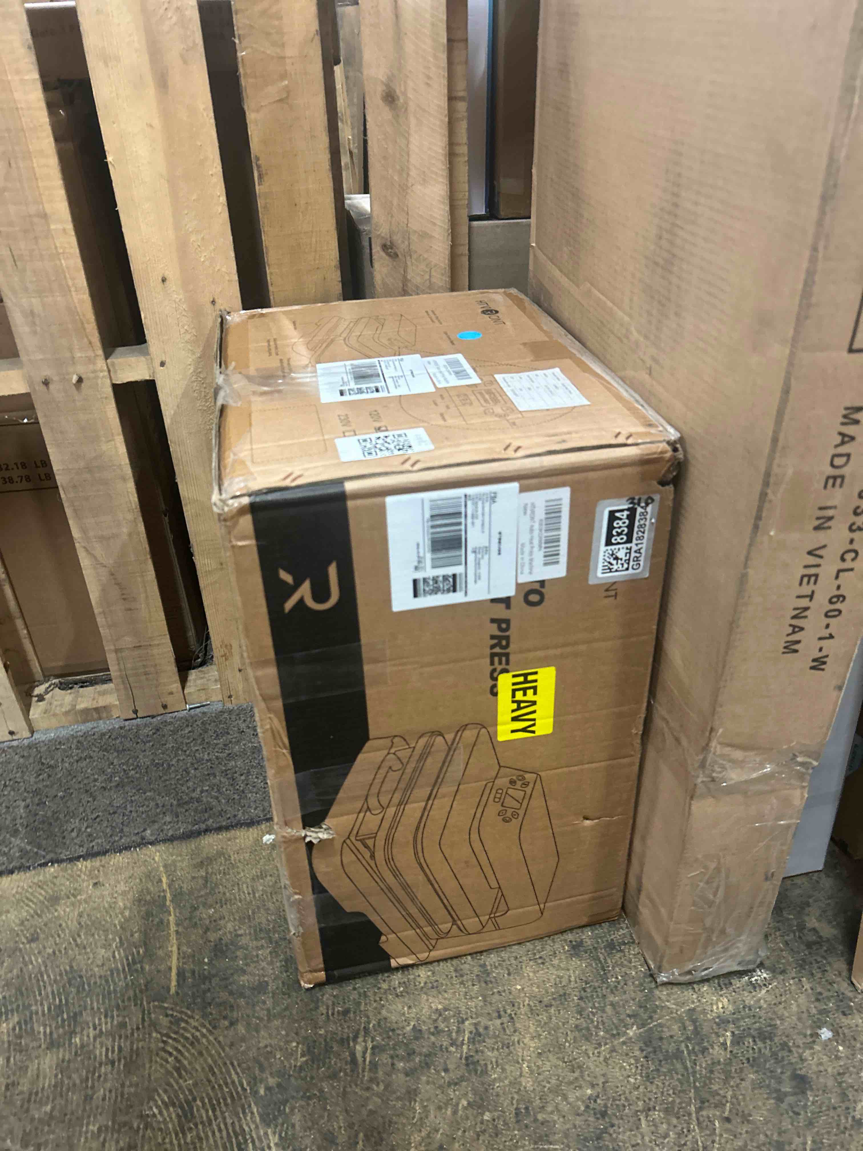 Condition photo showing New/Like New for HTVRONT Auto Heat Press Machine for T Shirts - Heat Press 15x15 with Auto Release - Heats Up Fast & Heat Evenly, Professional Machines for HTV, Sublimation, Heat Transfer Projects