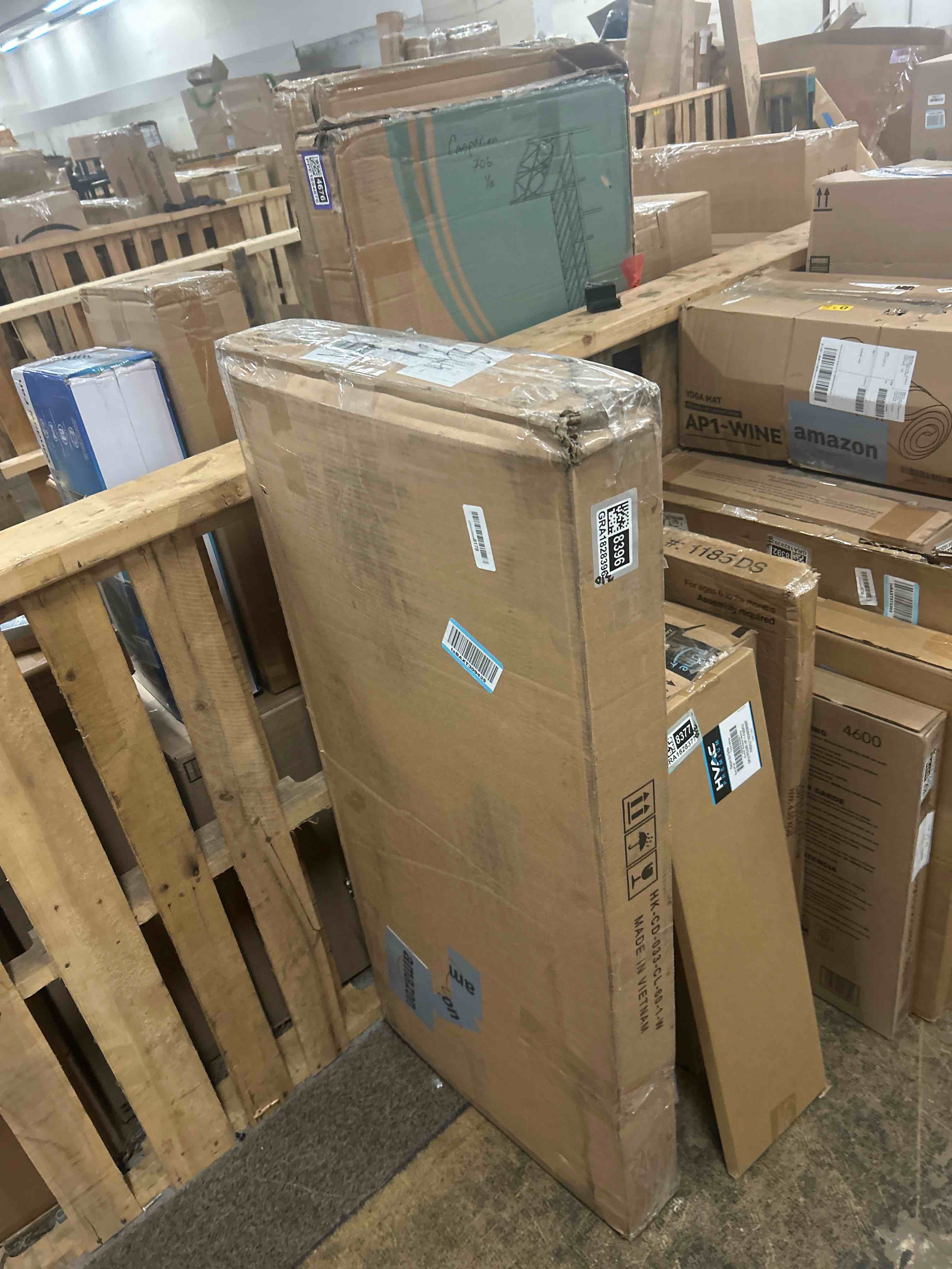 Condition photo showing New/Like New for Furologee 60" White Office Computer Desk with 4 Drawers,Gaming Desk with LED Lights and Power Outlets,Long Desk with Fabric File Cabinet,Study Writing Work Table with Shelf for Bedroom Home Office