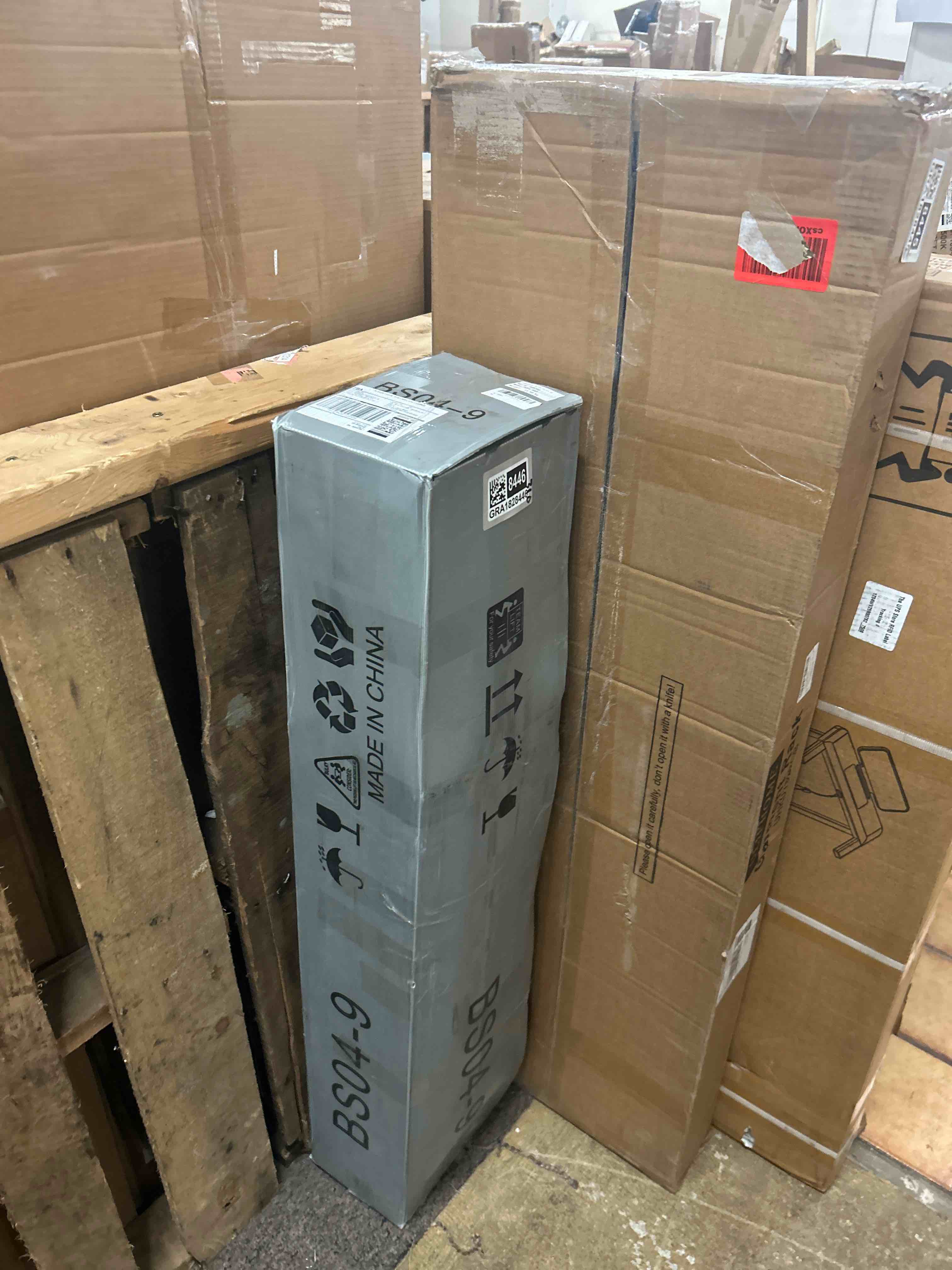 Condition photo showing New/Like New for 9 Inch Queen Box Spring, Metal Heavy Duty Mattress Foundation with Fabric Cover, Easy Assembly Bed Base