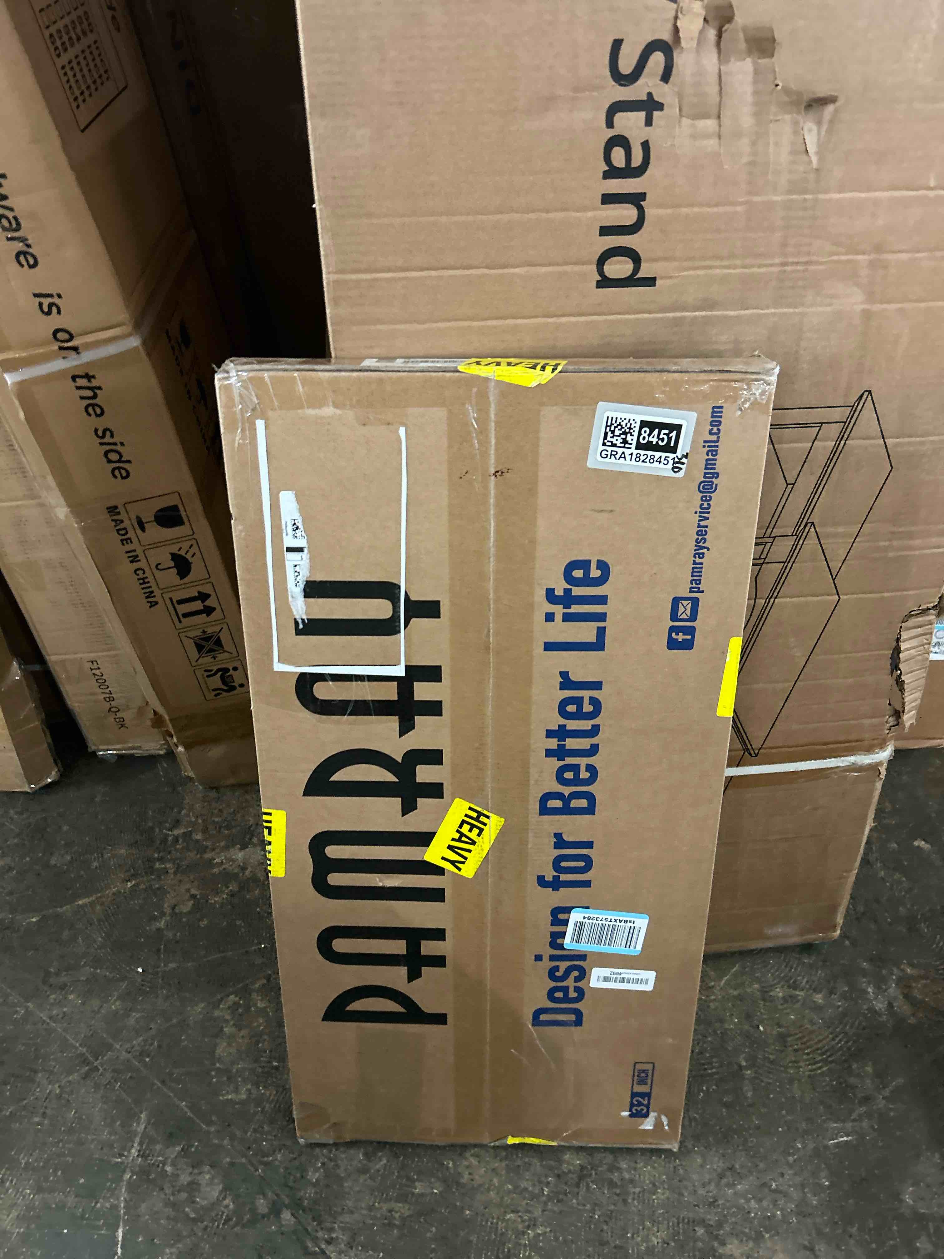 Condition photo showing New/Like New for Pamray 32 Inch Computer Desk for Small Spaces with Storage Bag, Home Office Work Desk with Headphone Hook, Small Office Desk Study Writing Table