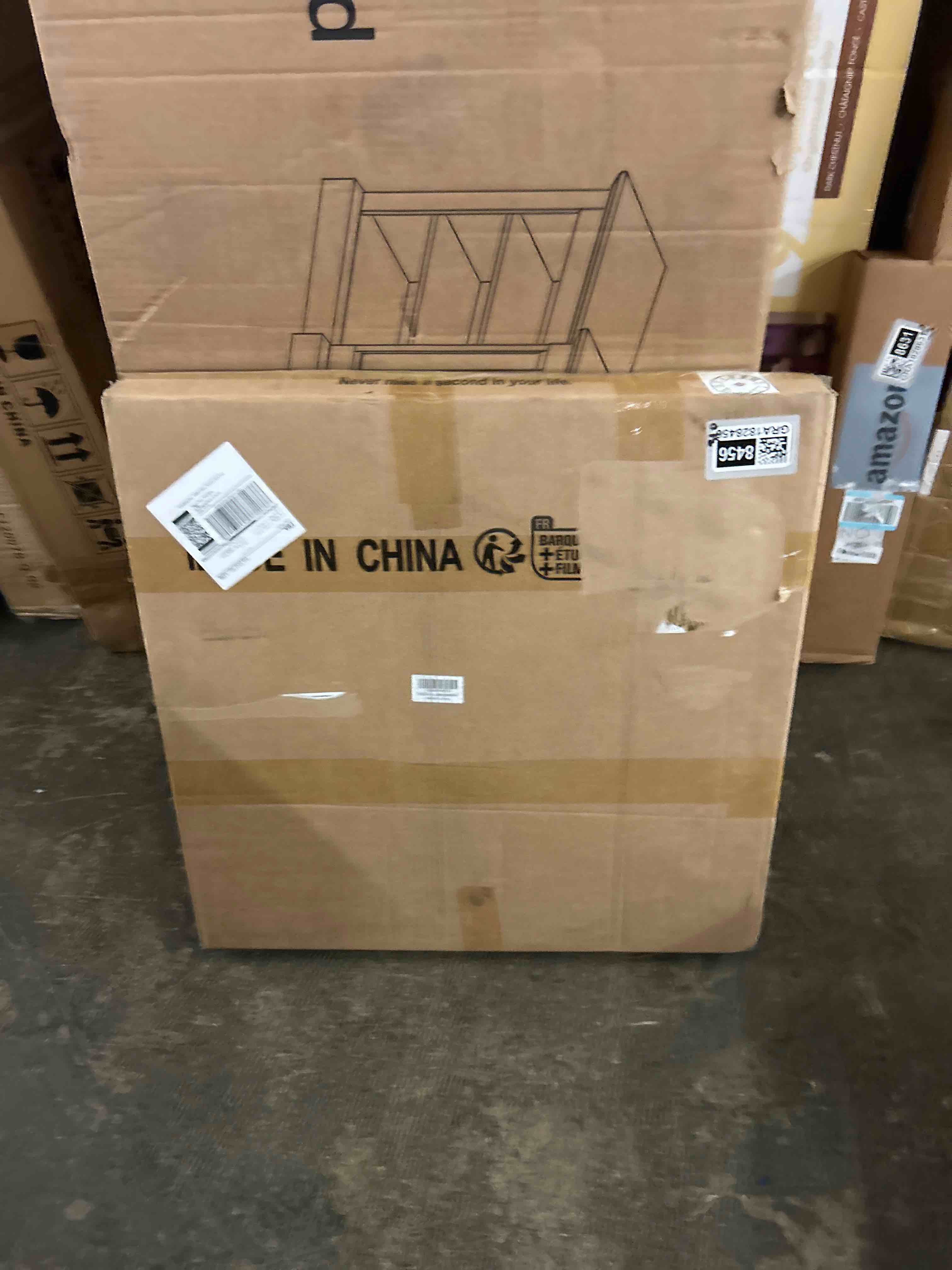 Condition photo showing New/Like New for Vantic 32 Inch Large Wall Clock, Roman Numeral Metal Oversized Wall Clocks for Living Room Decor, Bedroom and Kitchen, Completely Silent, Non Ticking, Battery Operated