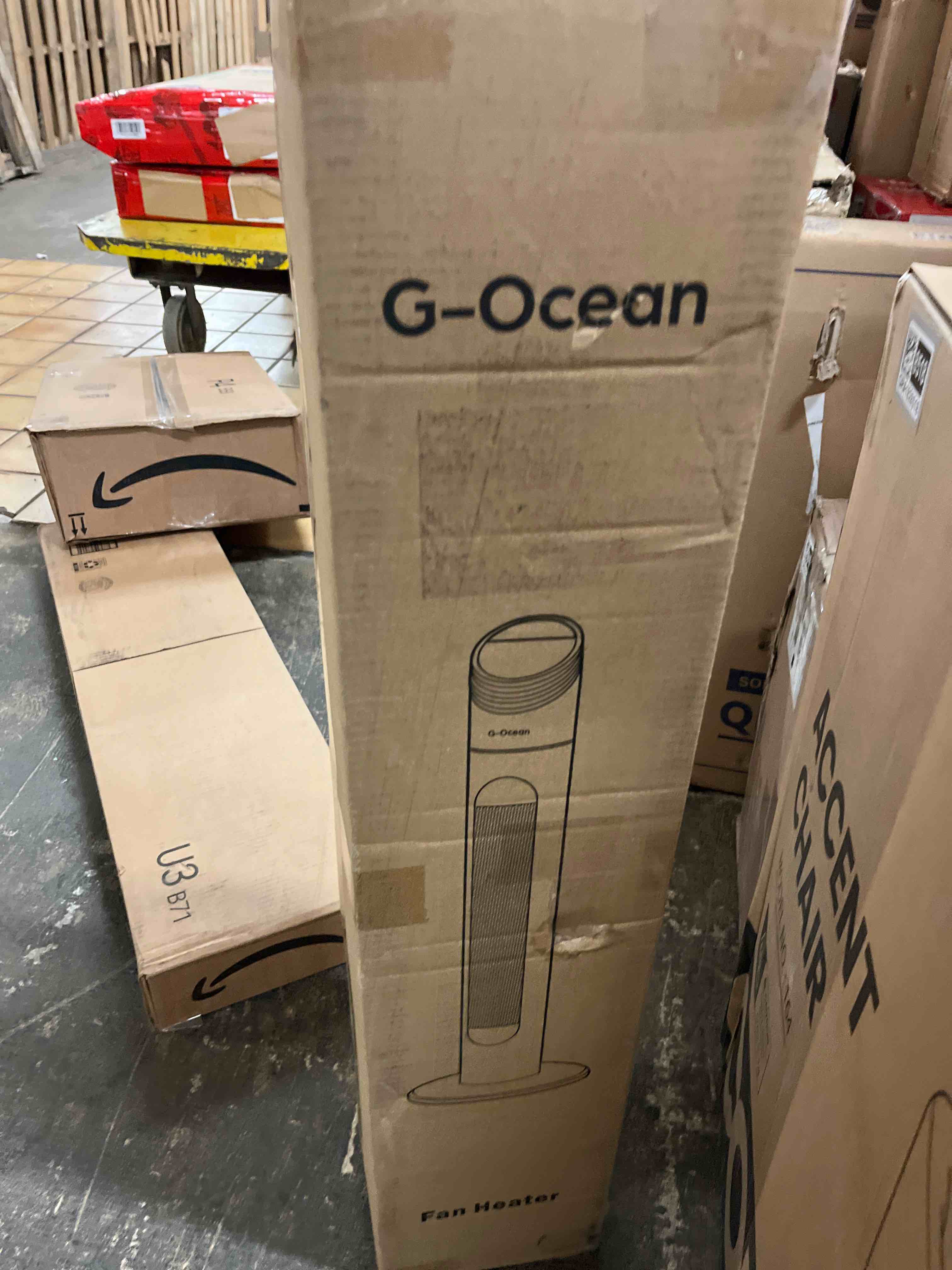 Condition photo showing New/Like New for Space Heater for Indoor Use, 34" Space Heater for Large Room, 1500W Tower Heater with Remote, Adjustable Thermostat, 12H Timer, 70° Oscillation, Overheat & Tip-Over Protection, Black