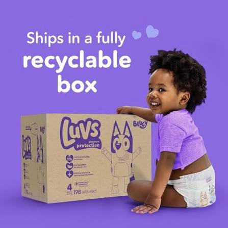 Condition photo showing New/Like New for Luvs Diapers Size 6  144 Count