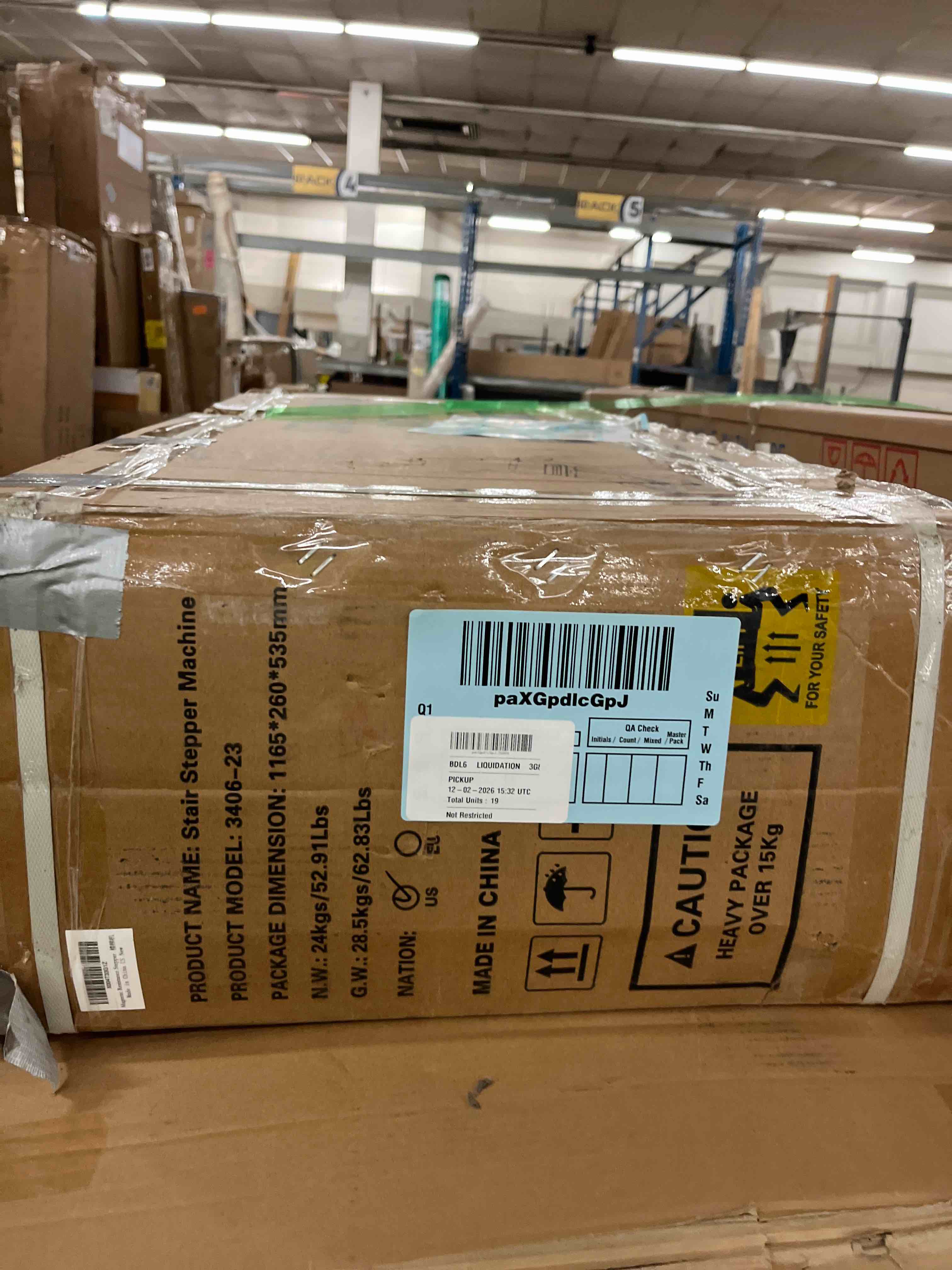 Condition photo showing New/Like New for ERGOLIFE Stair Stepper with 6-Level Adjustable Resistance, 350lbs Upgrade Foldable Stairmaster Machine for Home Gym Workout, Cardio Stair Climber with Low Noise