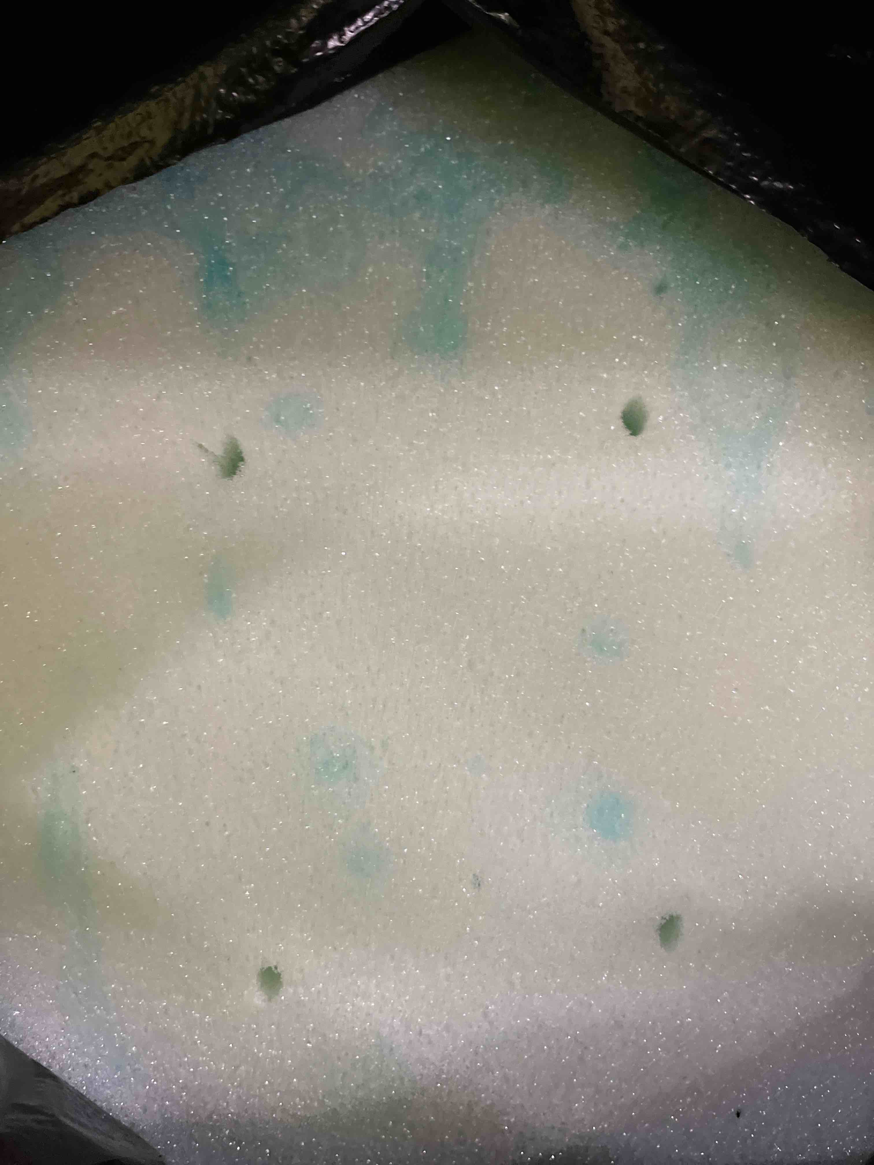 Condition photo showing Good Condition for Sweetcrispy Mattress Topper Full, 3 Inch Thick Memory Foam Gel Infused Cooling Toppers Pad for Full Size Bed, Sleeper Sofa, RV, Camper, CertiPUR US Certified, Ventilated and Breathable, Blue