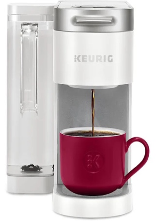 Keurig K-Supreme Single Serve K-Cup Pod Coffee Maker, MultiStream Technology, 4 Brew Sizes, 66oz Dual-Position Removable Reservoir, White
