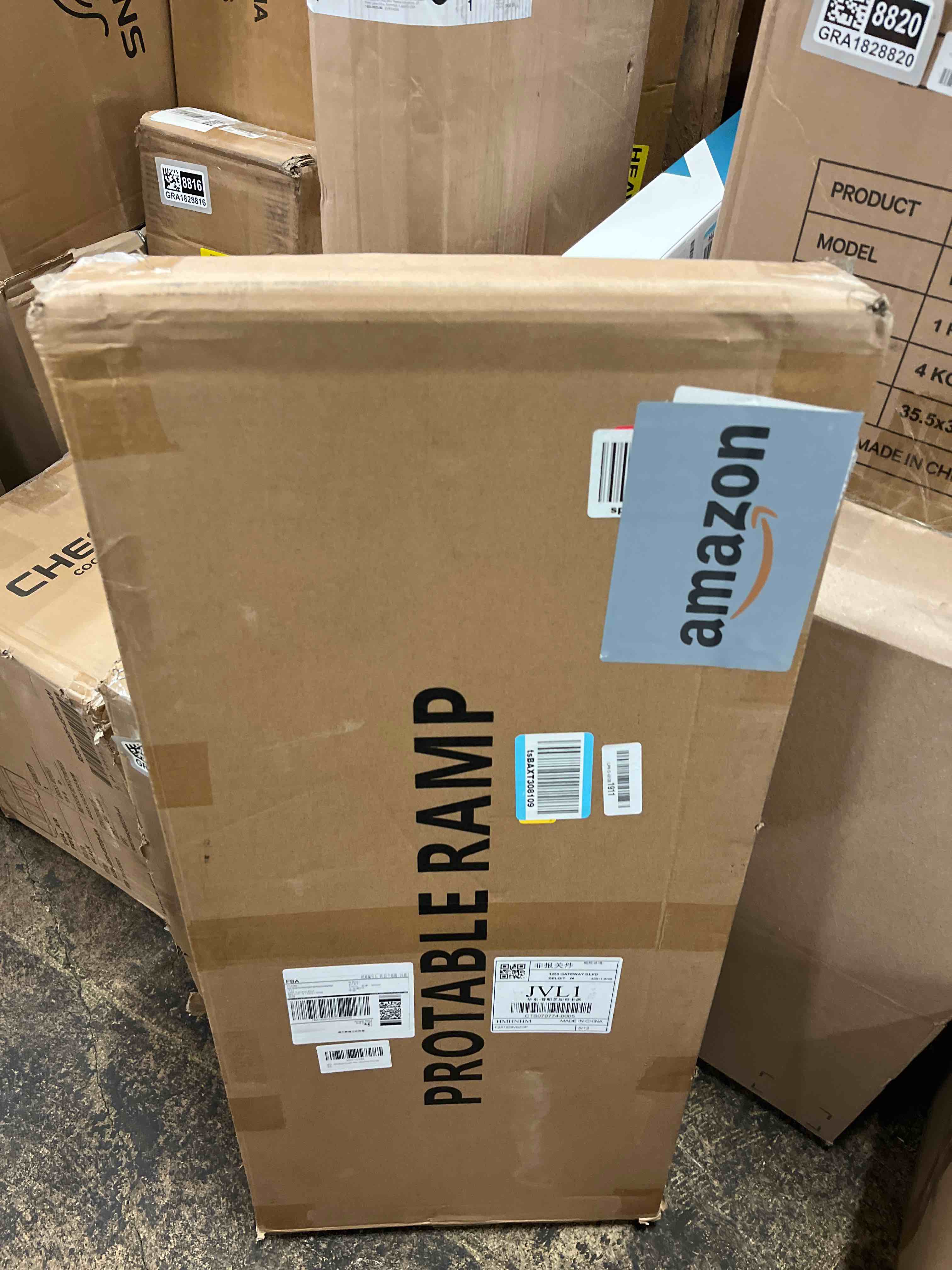 Condition photo showing New/Like New for Protable wheelchair ramp 3FT,Non-Slip Folding Aluminum Handicap Ramps,Threshold Ramp for home,Holds up to 800lbs,Wheelchair ramp for steps,Mobility Scooter,Doorways (3FT Useing Height 3-9inch)