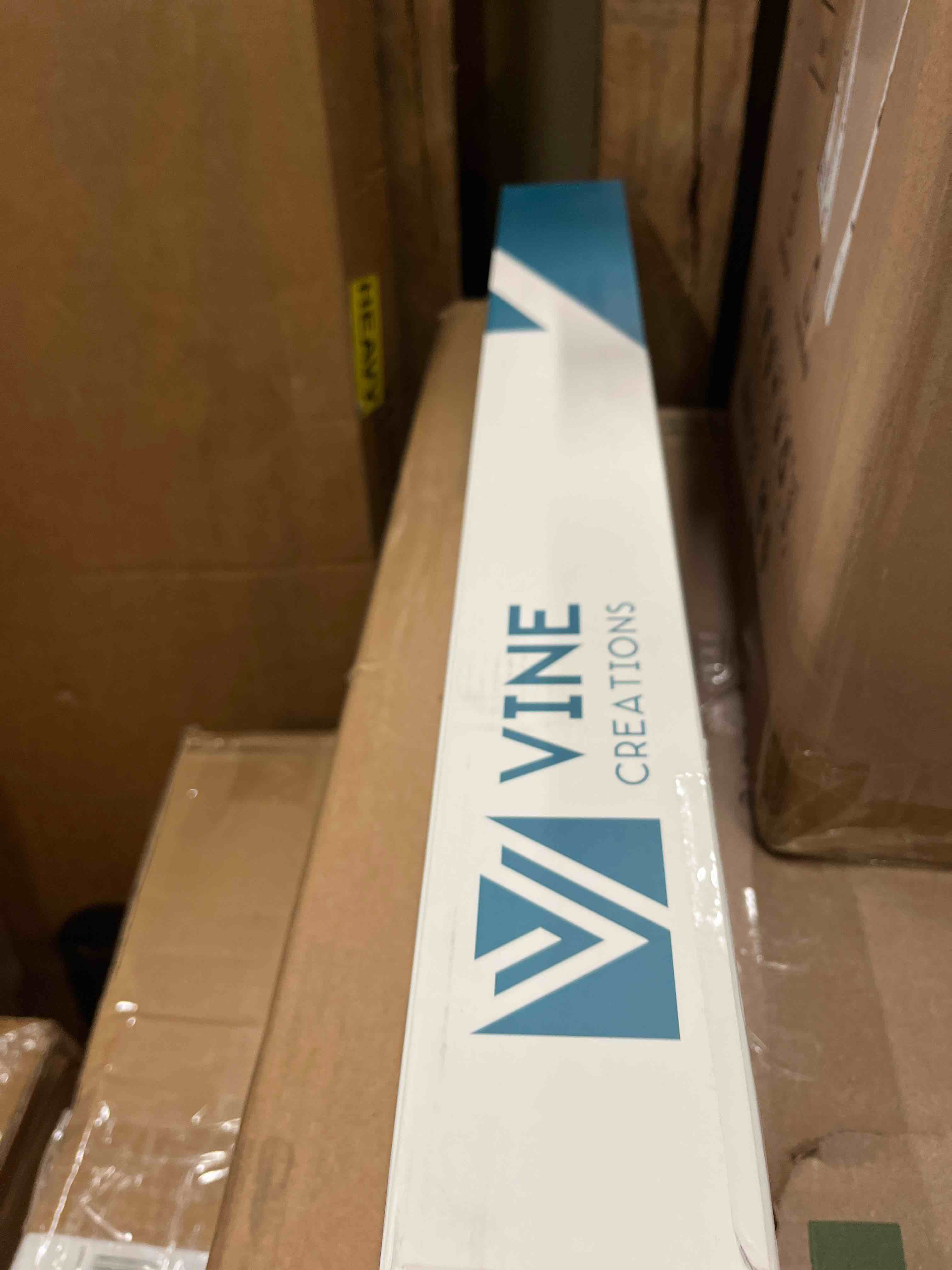 Condition photo showing New/Like New for Vine Creations Leather Desk Mat Large 44" x 22", Desk Protector Mat, PU Leather Desk Pad, Large Mouse Pad, Desk Blotter, Desk Pads on Top of Desks, Desk Matt for Desktop, Office Desk Mat (Dark Brown)