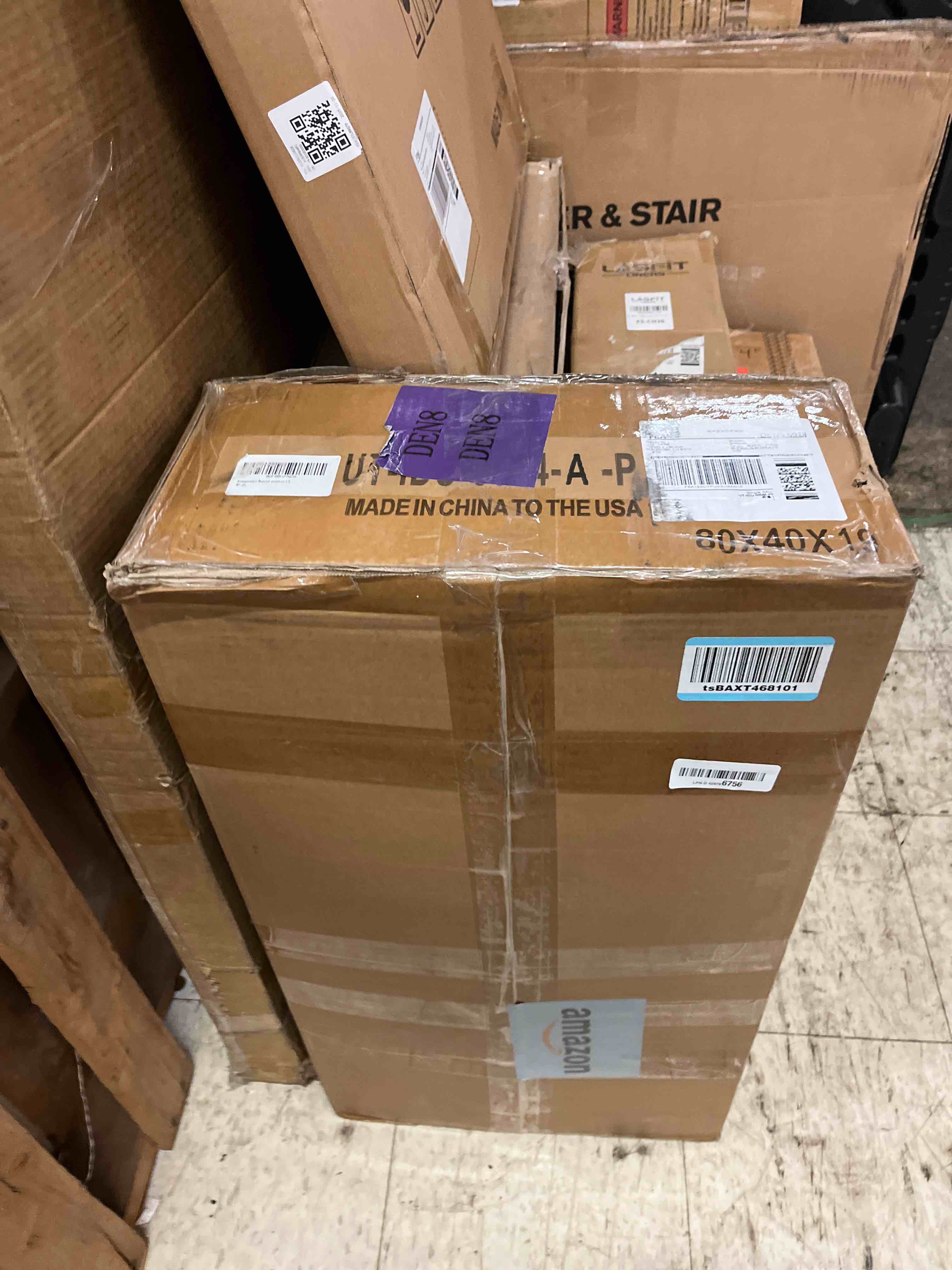 Condition photo showing New/Like New for Chrome Hood Mirror for International 4300 Truck Driver Left Side with Mounting Arm (Chrome(silvery), Pair)