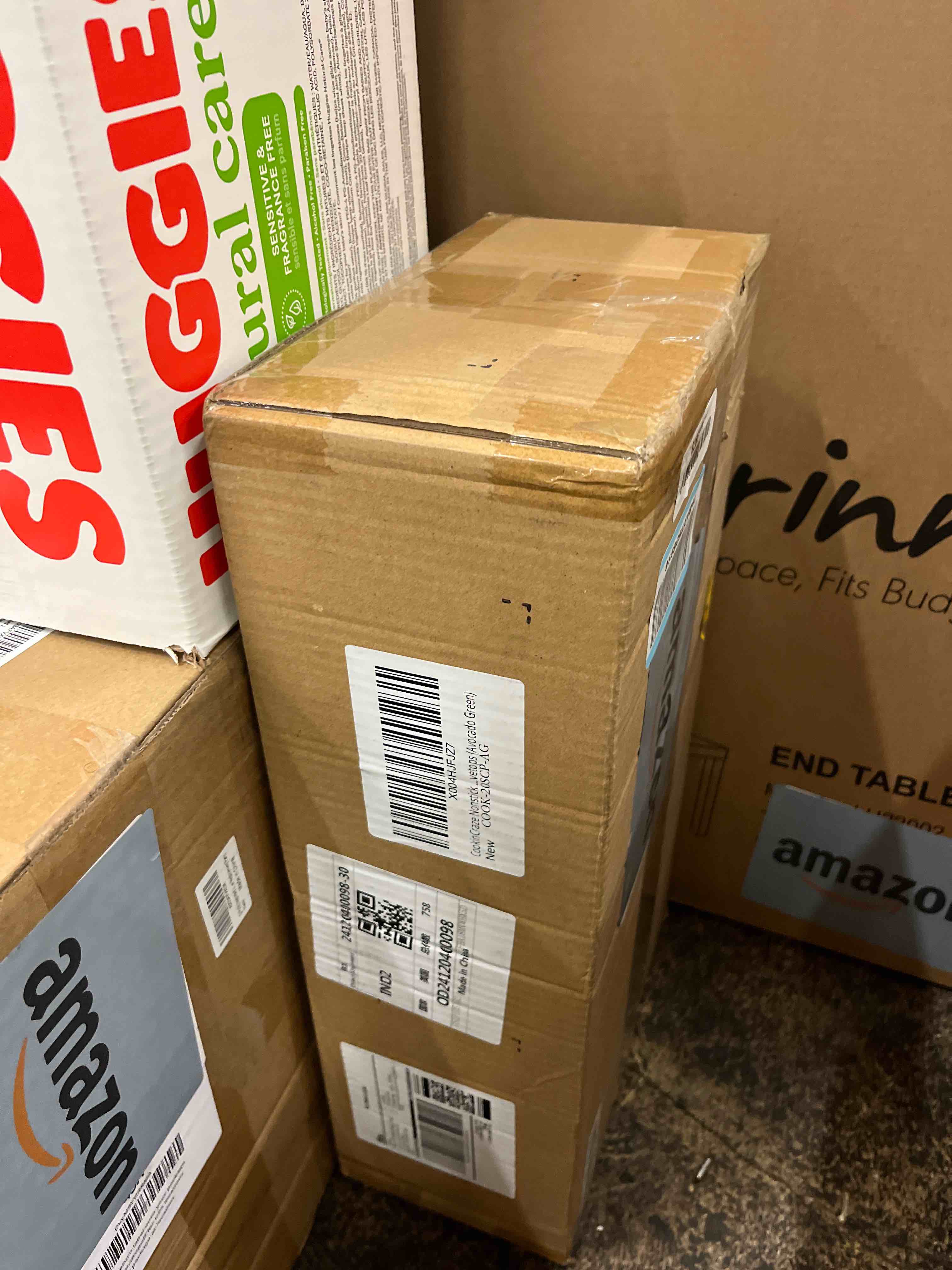 Condition photo showing New/Like New for 3.5QT Nonstick Ceramic Sauce Pan with Lid 8 inch Ceramic Cookare Even Heat Distribution Non Toxic PFAS-Free Healthy Soup Pot for All Stovetops, Oven & Dishwasher Safe 500°F, Olive Green