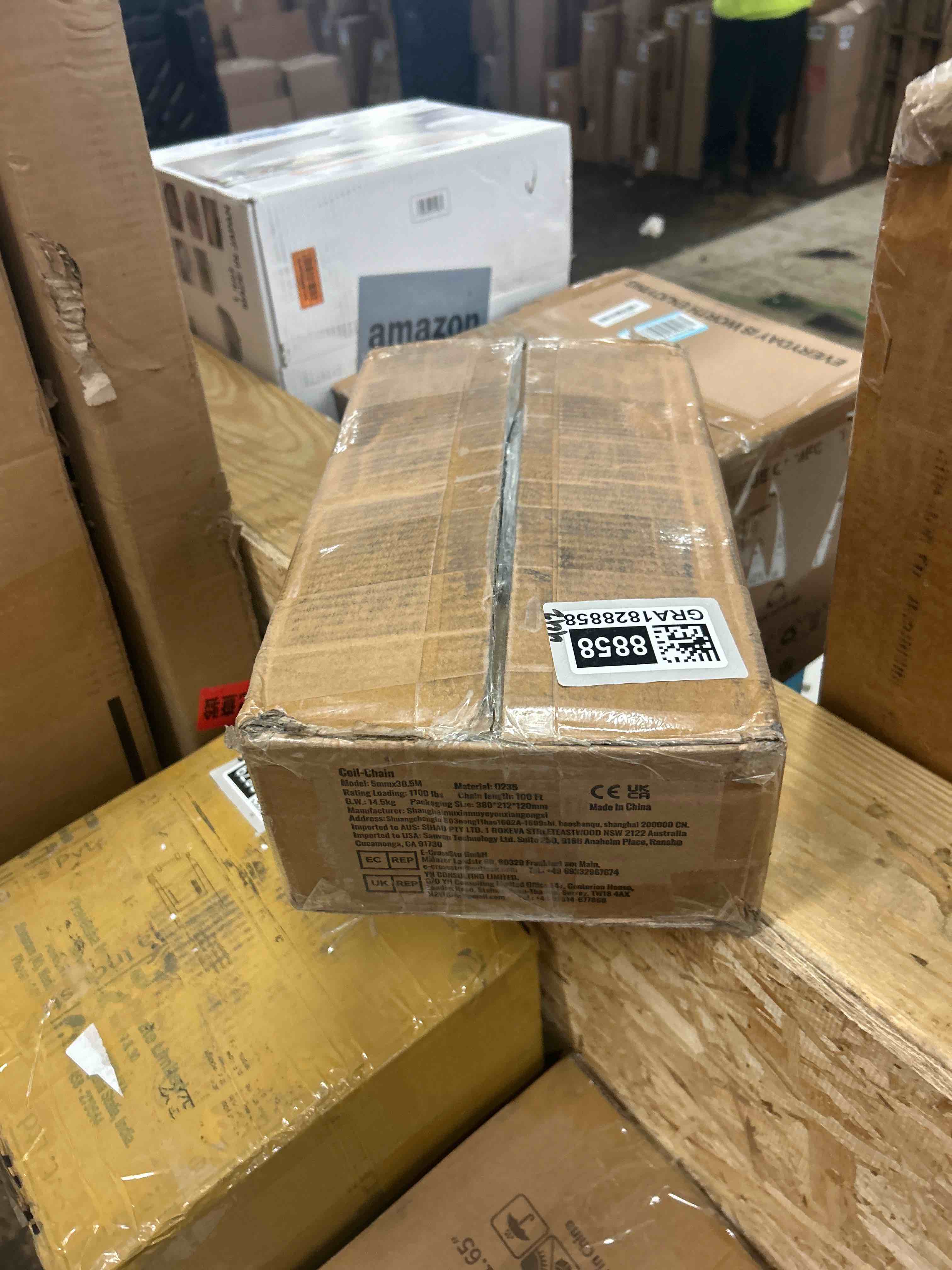 Condition photo showing New/Like New for VEVOR Chain Sling with 2 Leg Grab Hooks