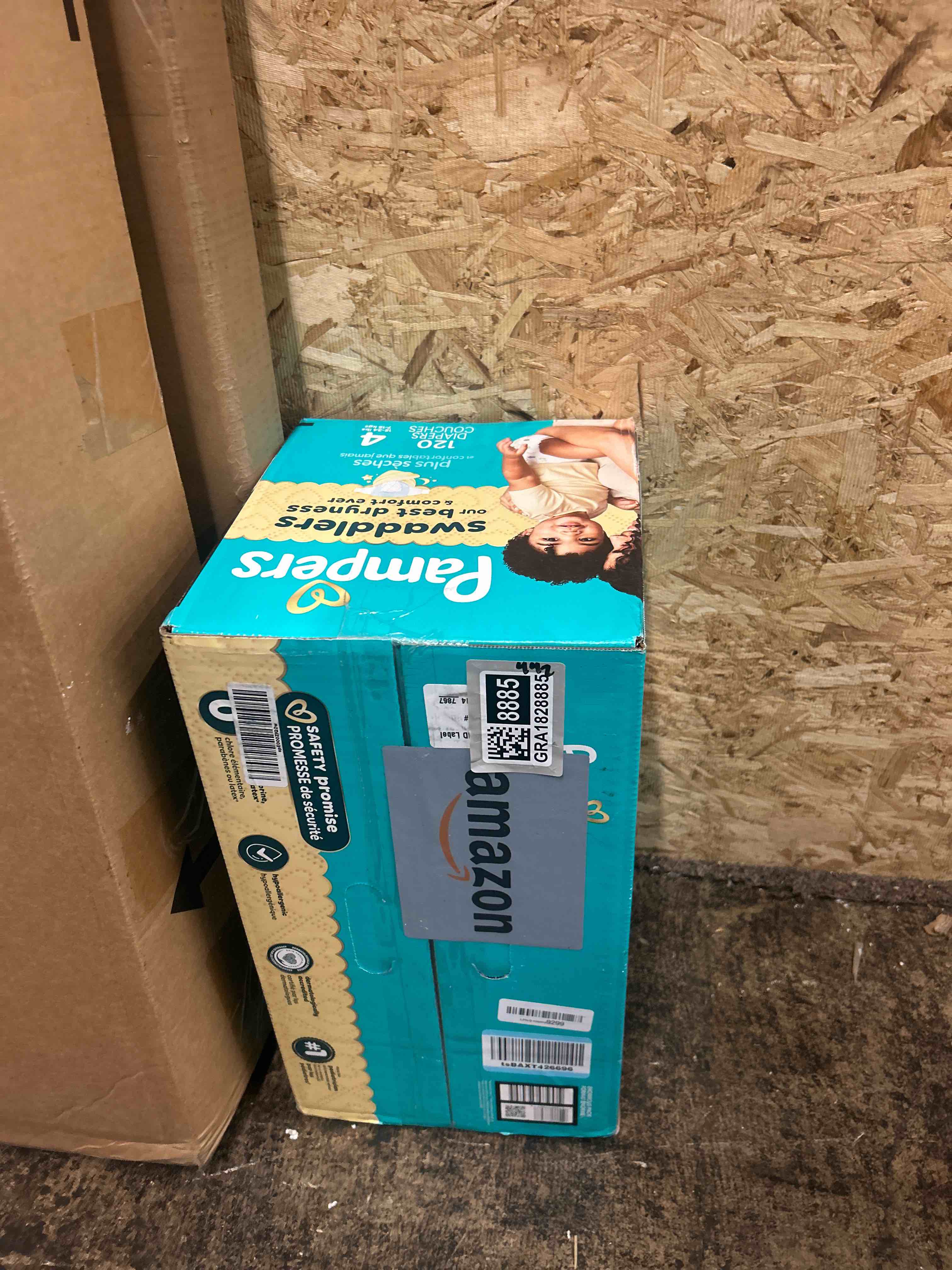 Condition photo showing New/Like New for Pampers Swaddlers Sensitive Disposable Diapers - Size 4 - 120ct