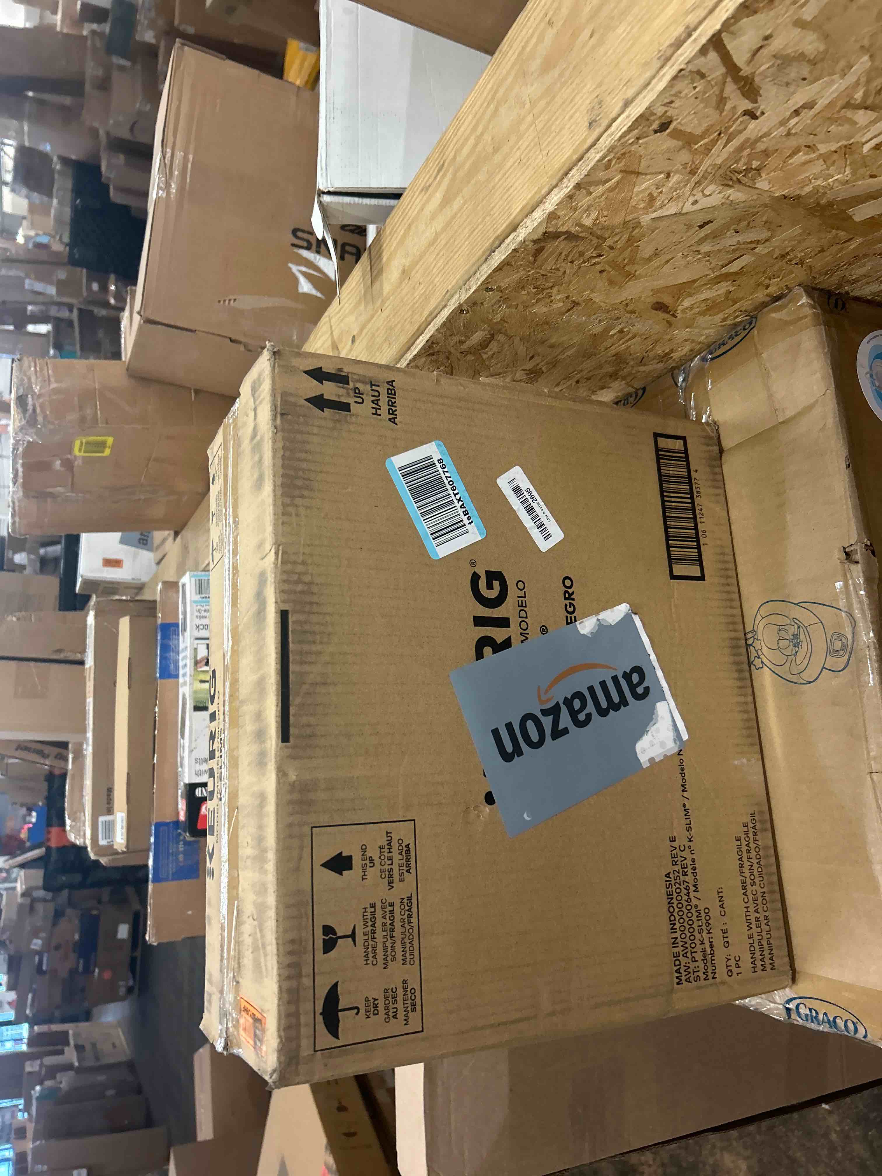 Condition photo showing New/Like New for Keurig K-Slim Black Single-Serve K-Cup Pod Coffee Maker