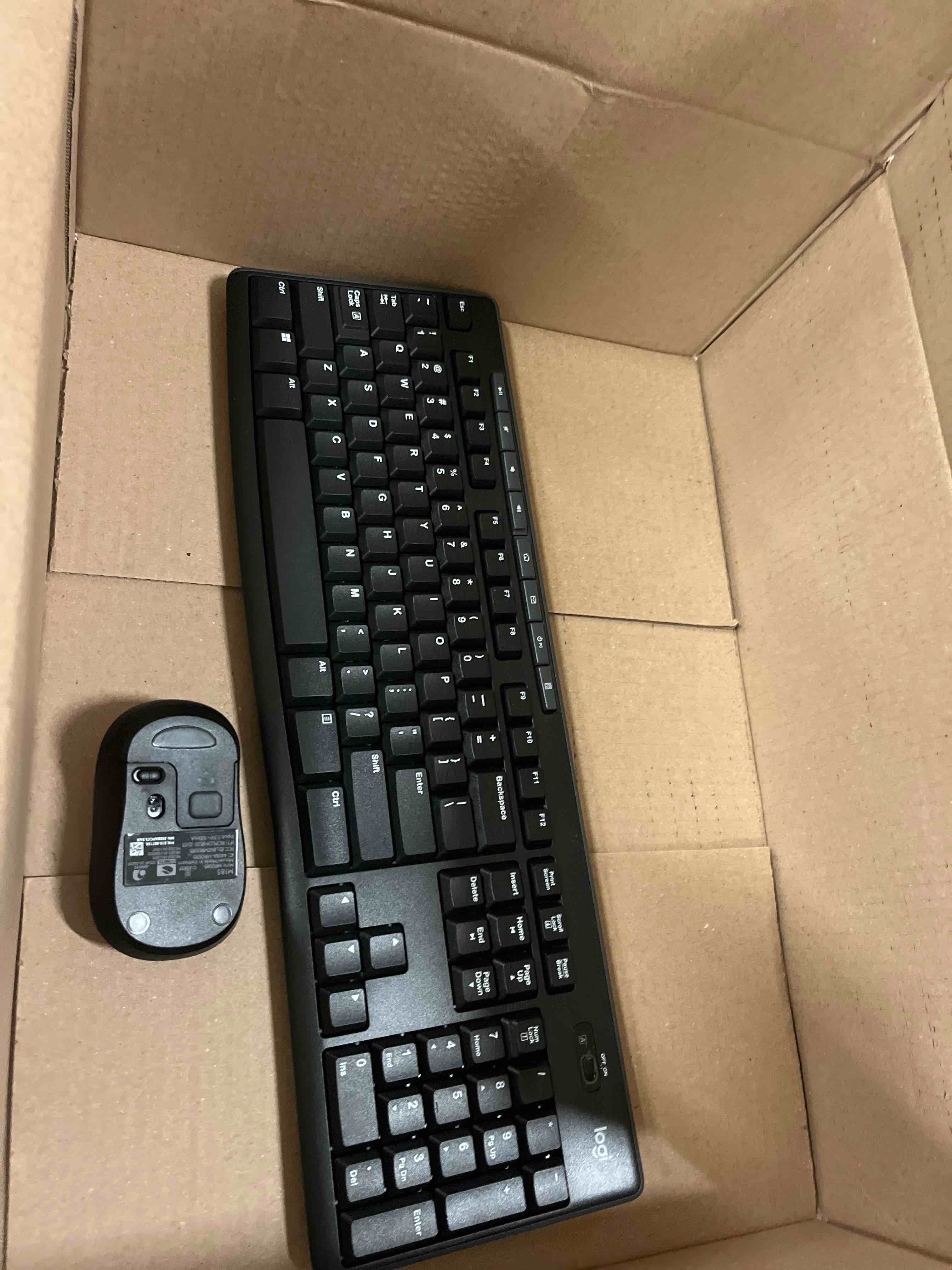 Condition photo showing Good Condition for Logitech 920004536 MK270 Wireless Combo Keyboard/Mouse USB Black
