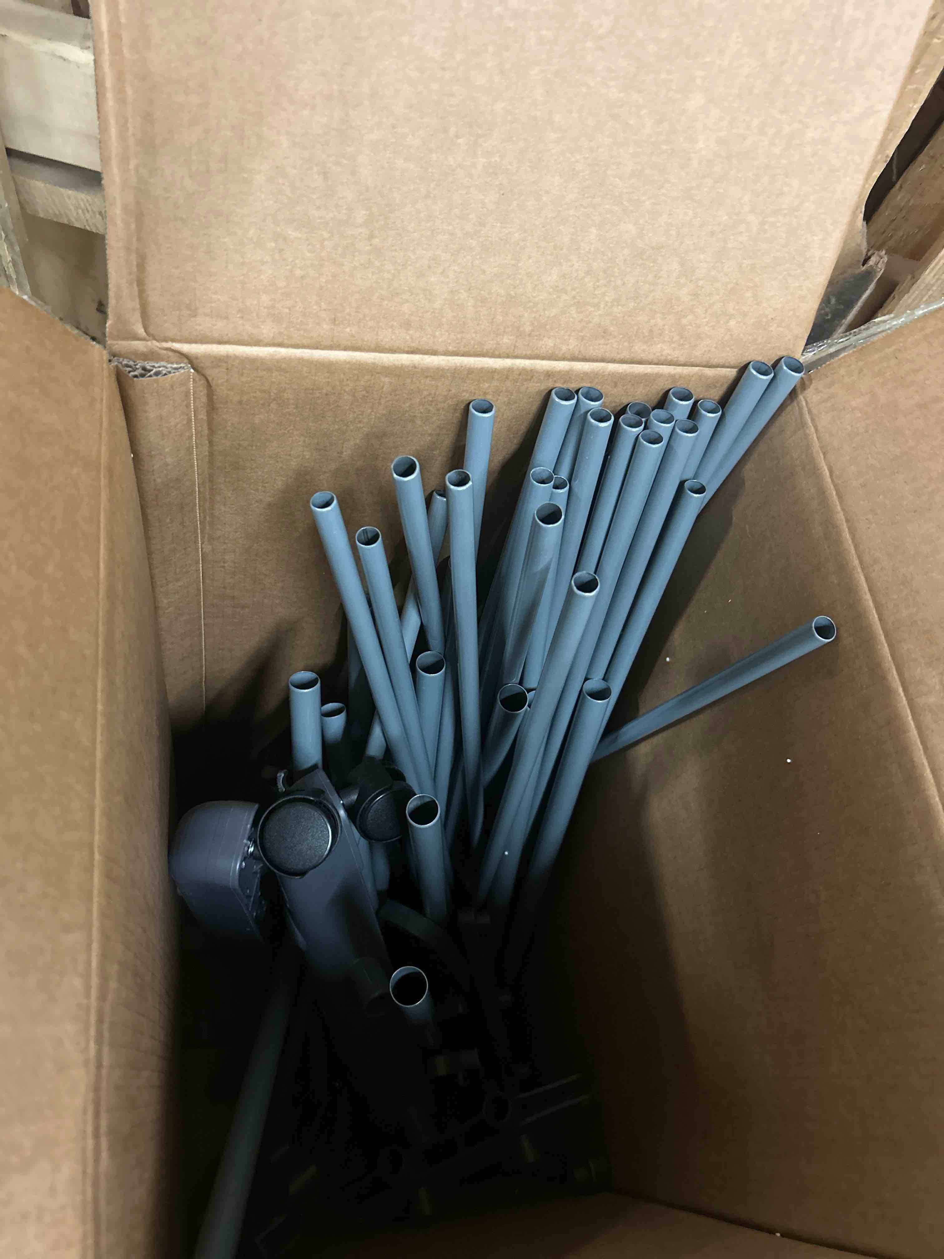 Condition photo showing Good Condition for Clothes Drying Rack, 4-Tier Clothes Horses Rack Foldable Metal Laundry Garment Dryer Stand with Two Side Wings for Bedrooms, Lofts, Balconies, Patios (Gray)