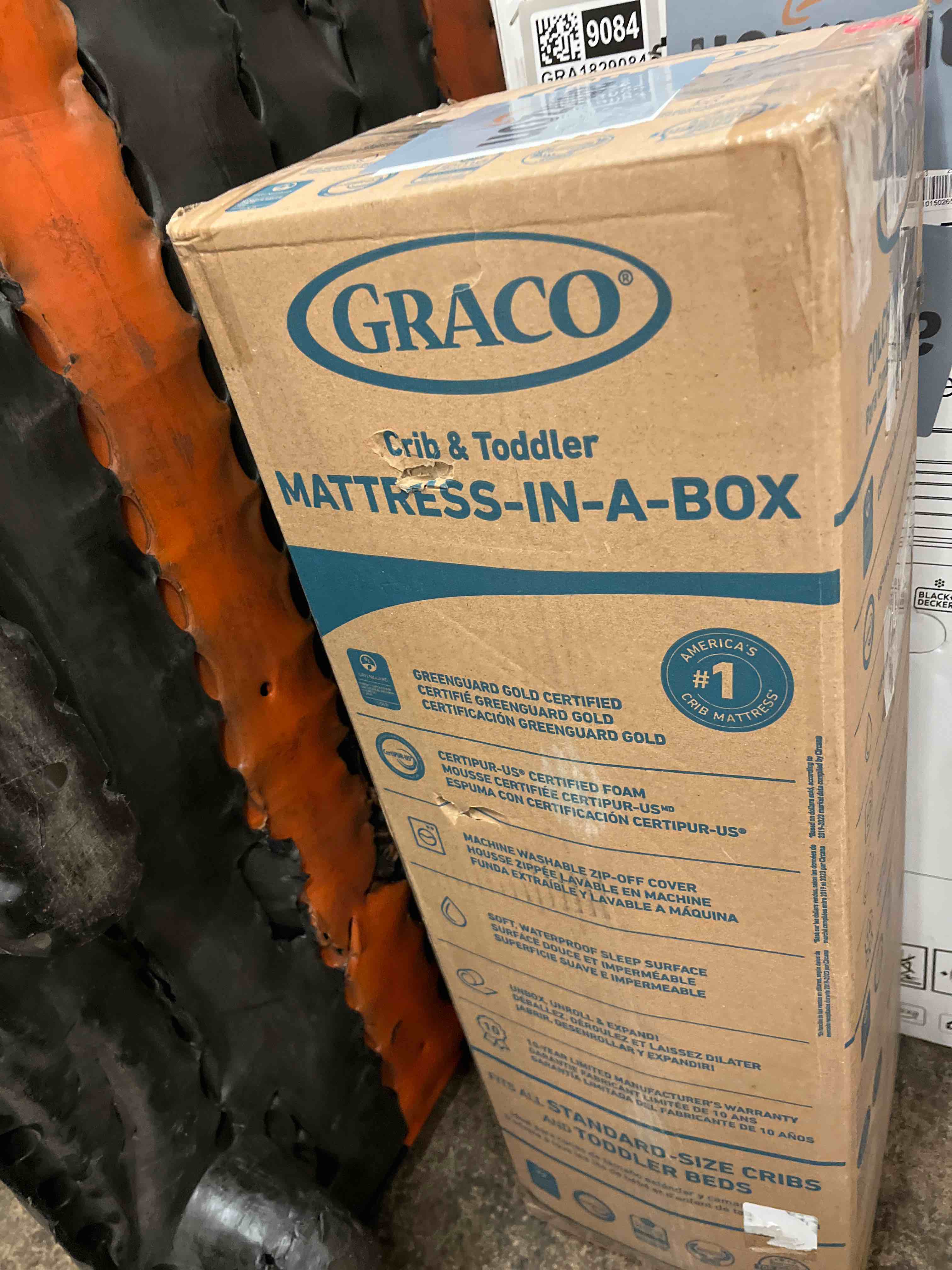Condition photo showing New/Like New for Graco Premium Foam Crib & Toddler Mattress in a Box